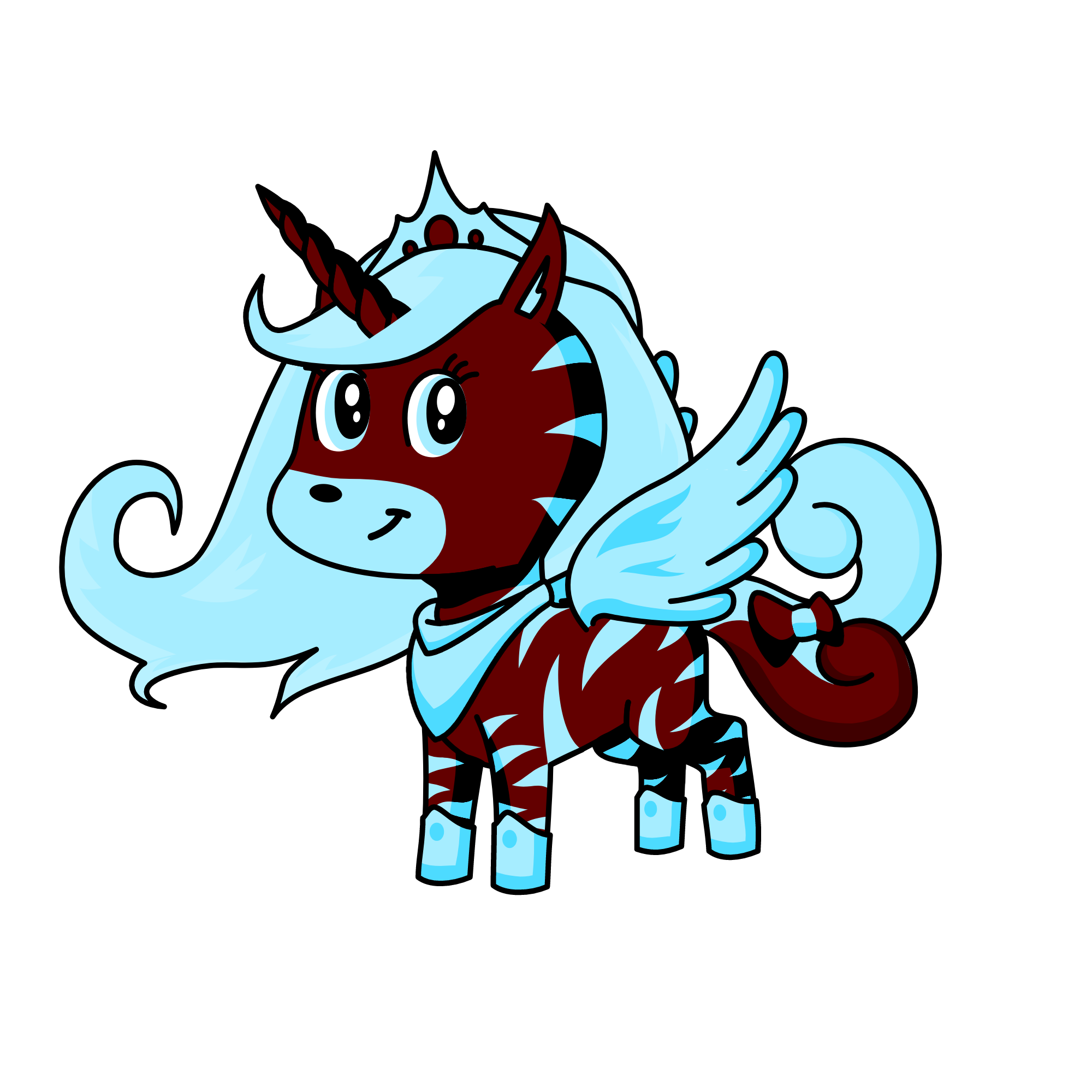 Sky, the unicorn