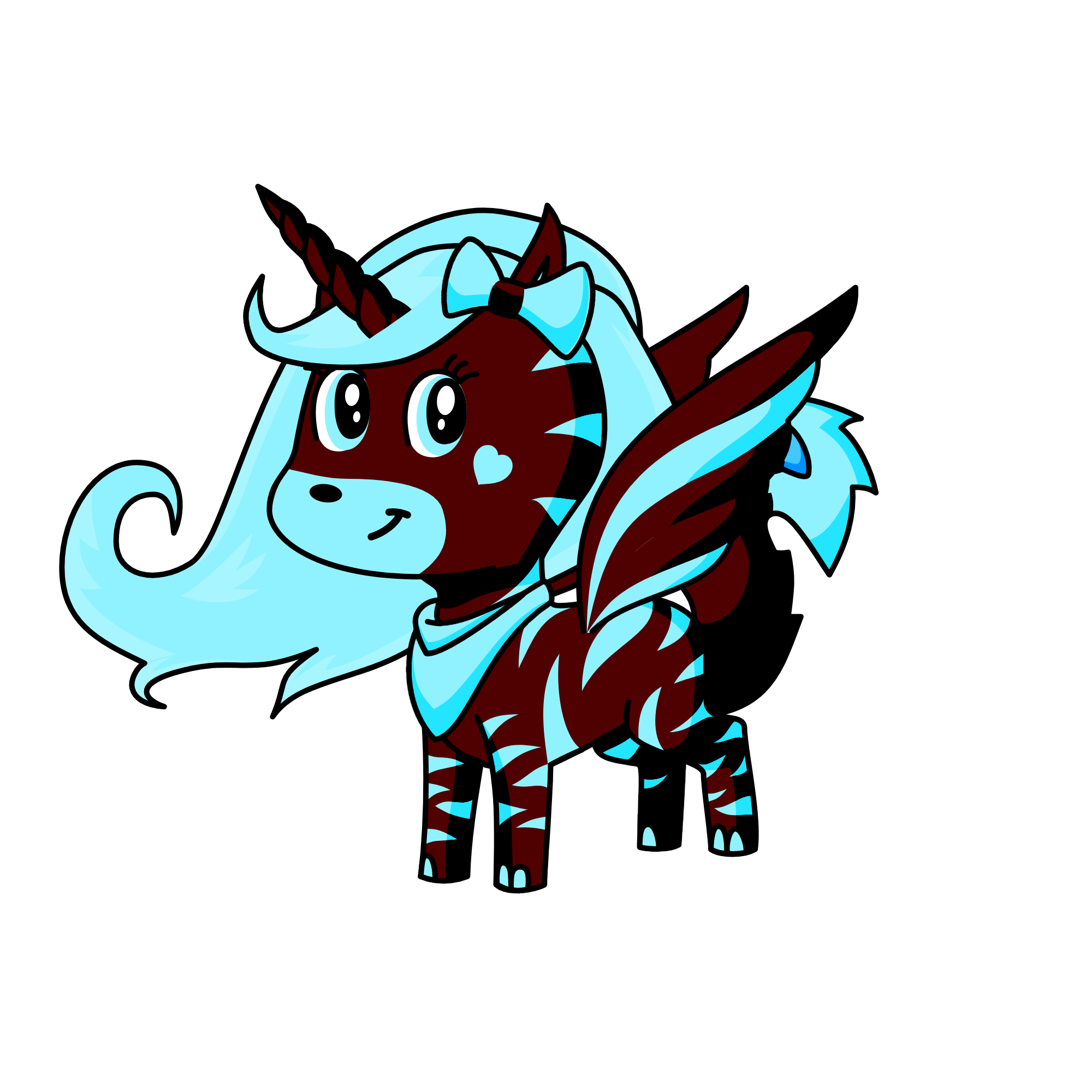 Sky, the unicorn