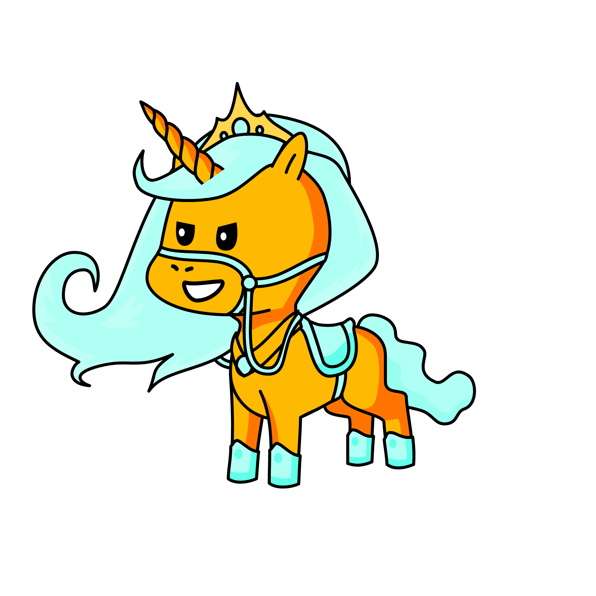 sally, the unicorn