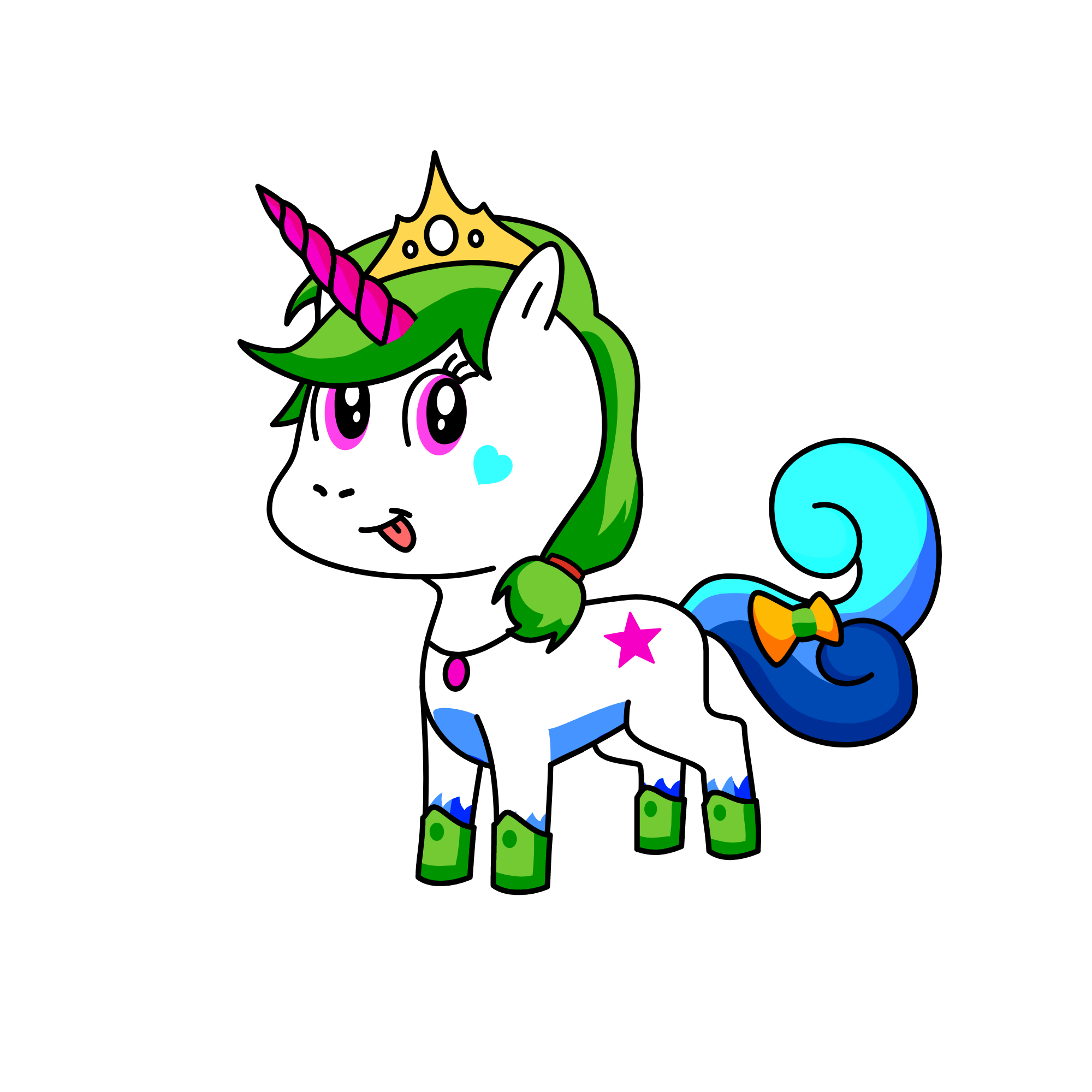 lily, the unicorn