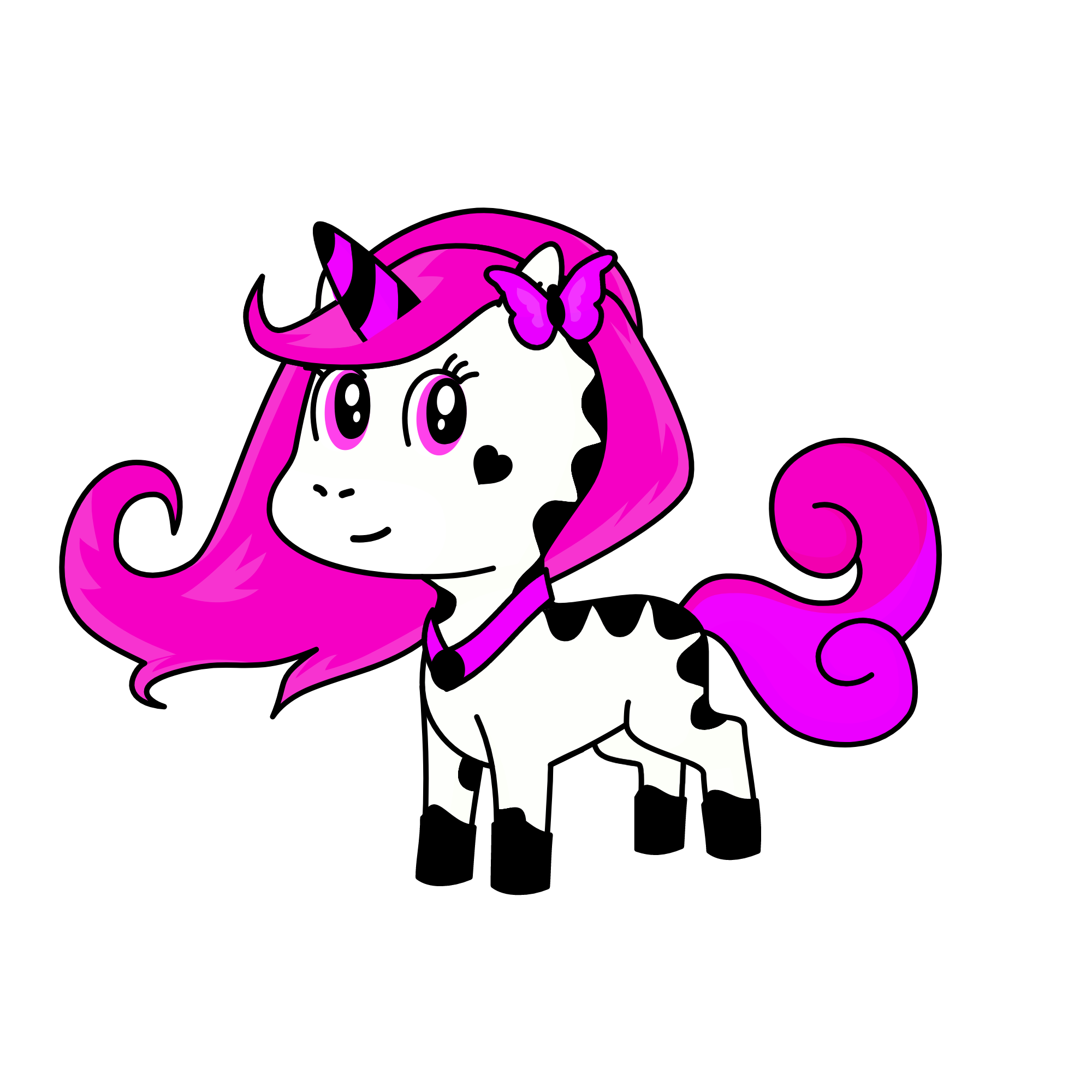 black pink's pet unicorn, the unicorn