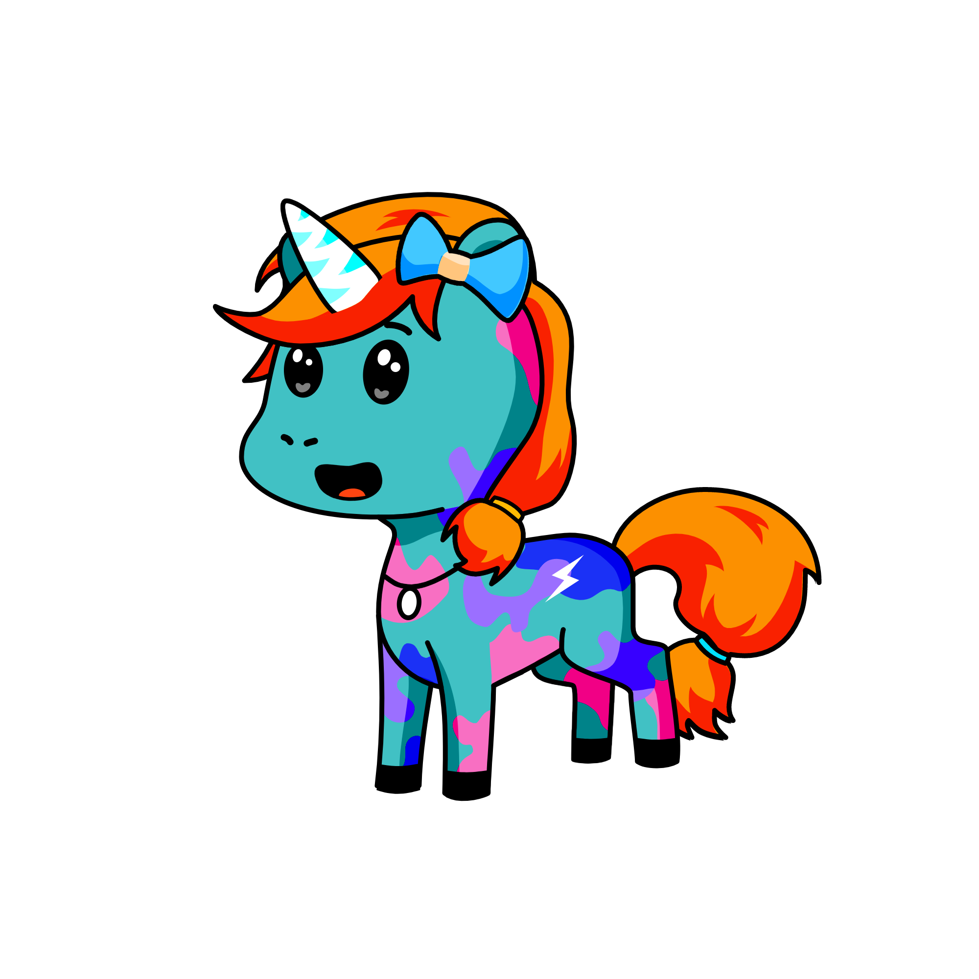 SWEETY, the unicorn