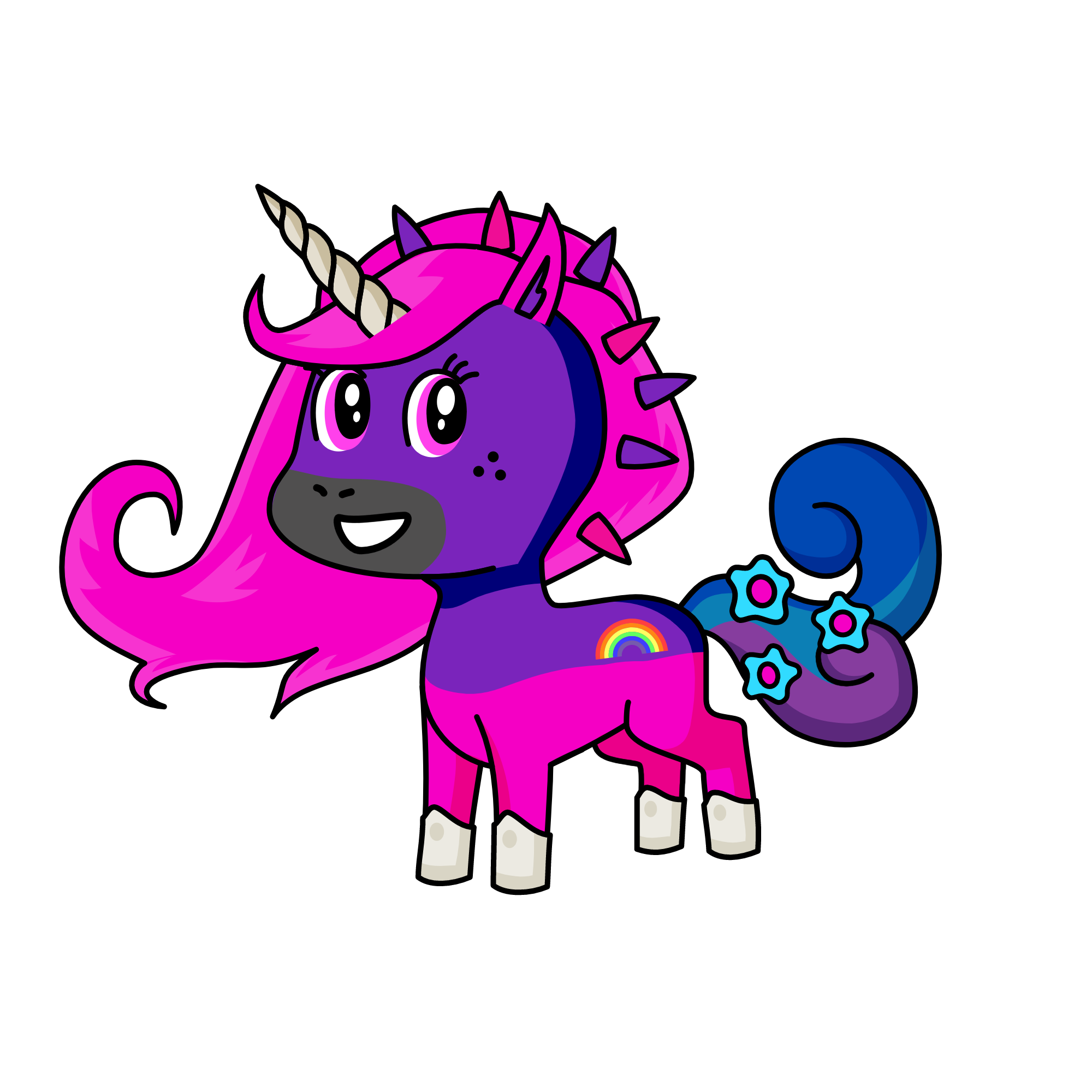 Melinda, the unicorn