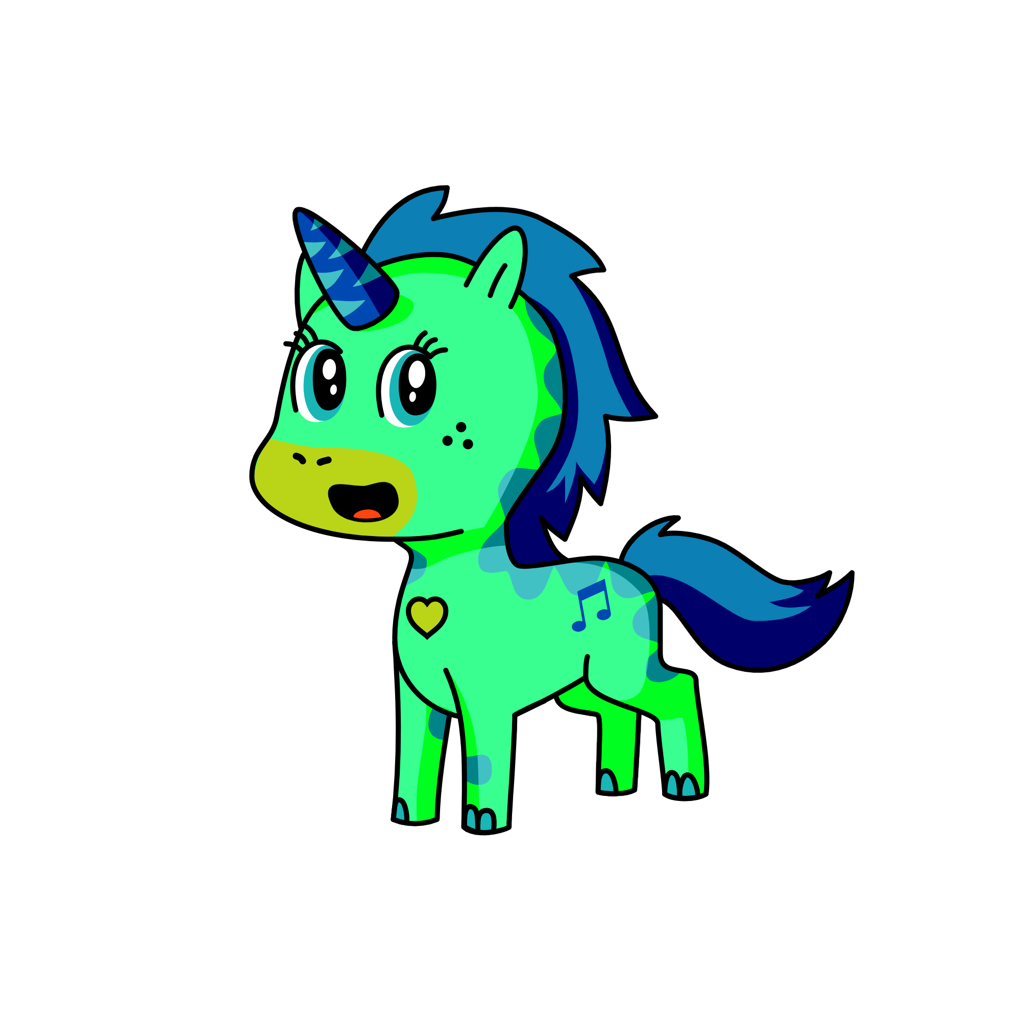 snowbell, the unicorn