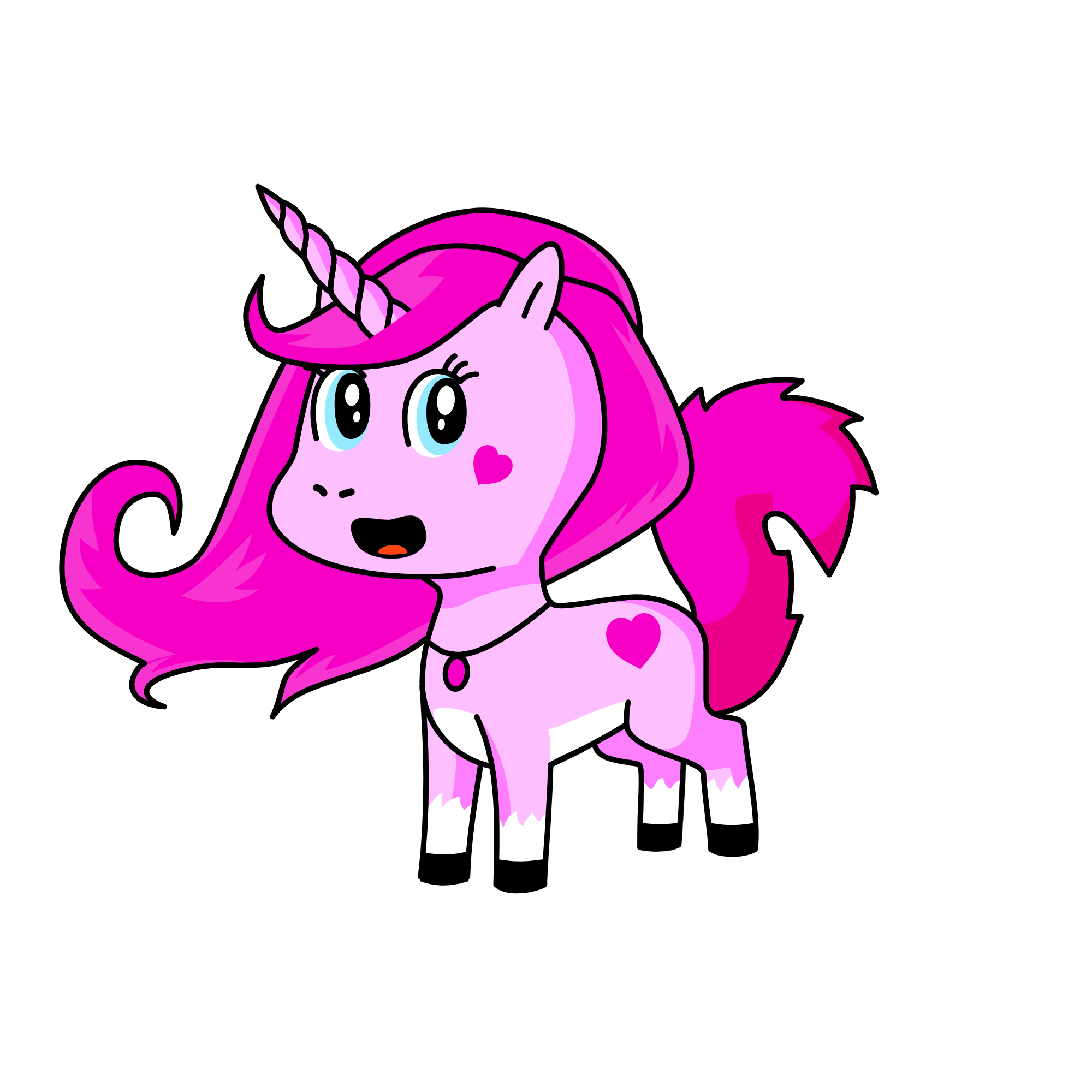 Pinkie Pie, the unicorn