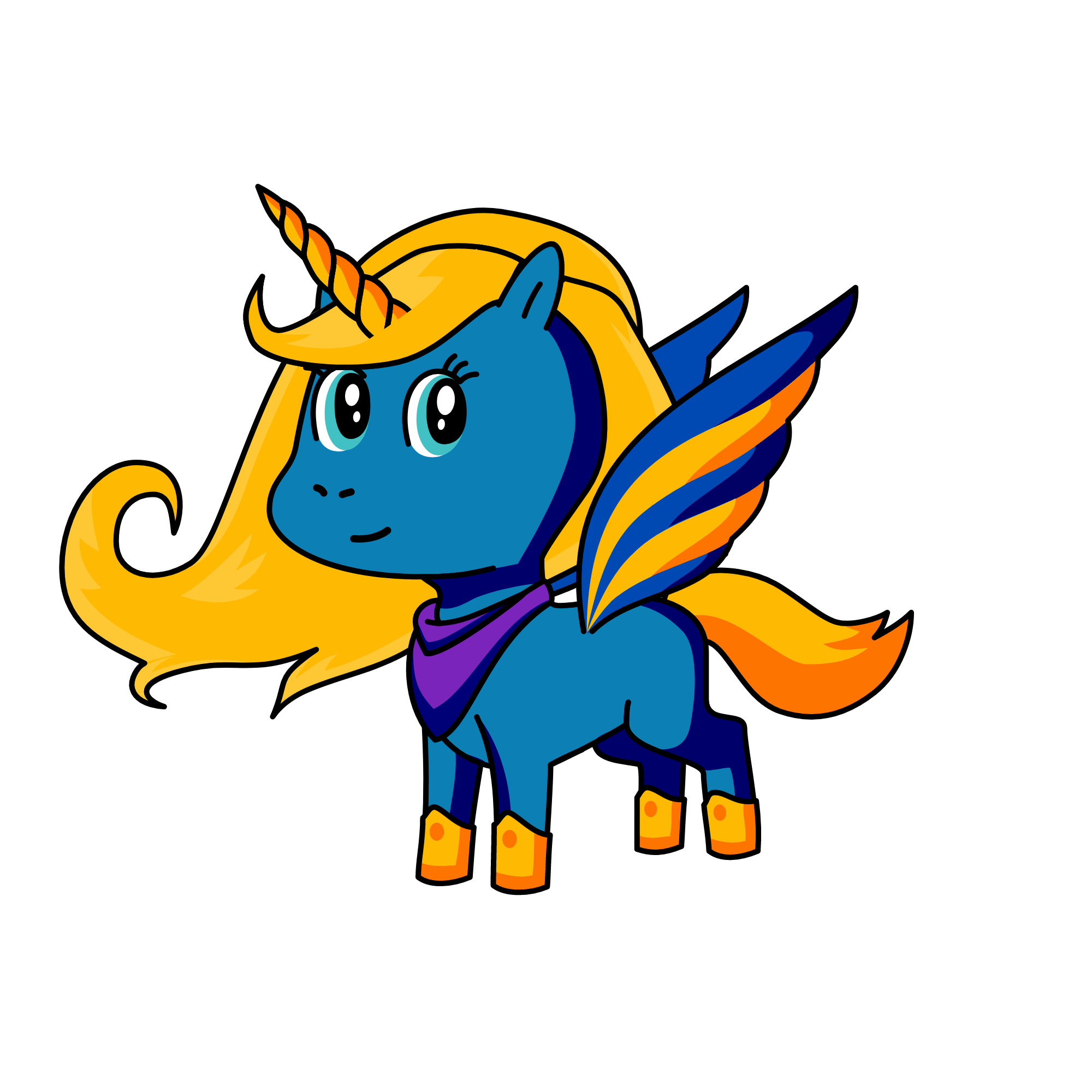 Stromy, the unicorn