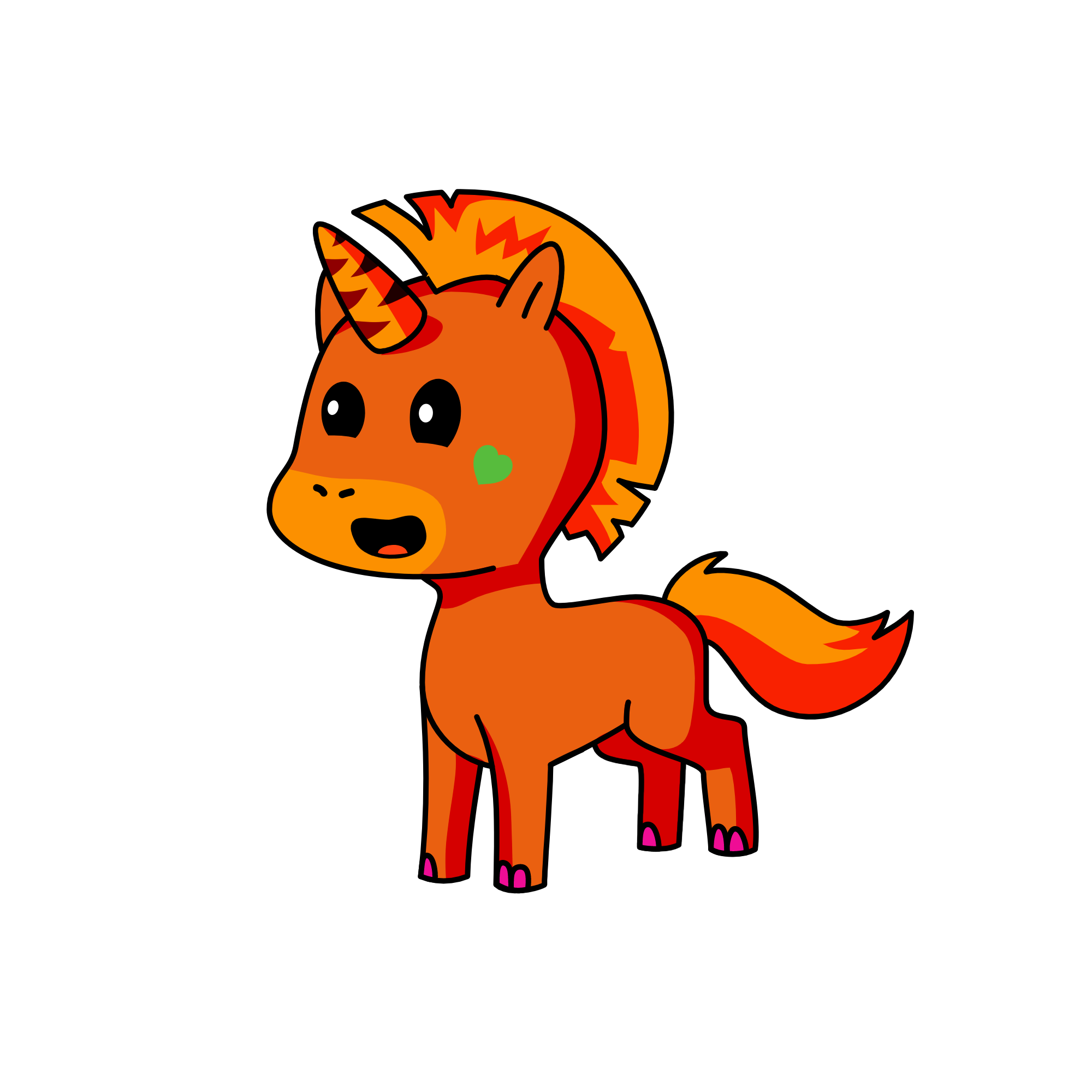 Morgan, the unicorn