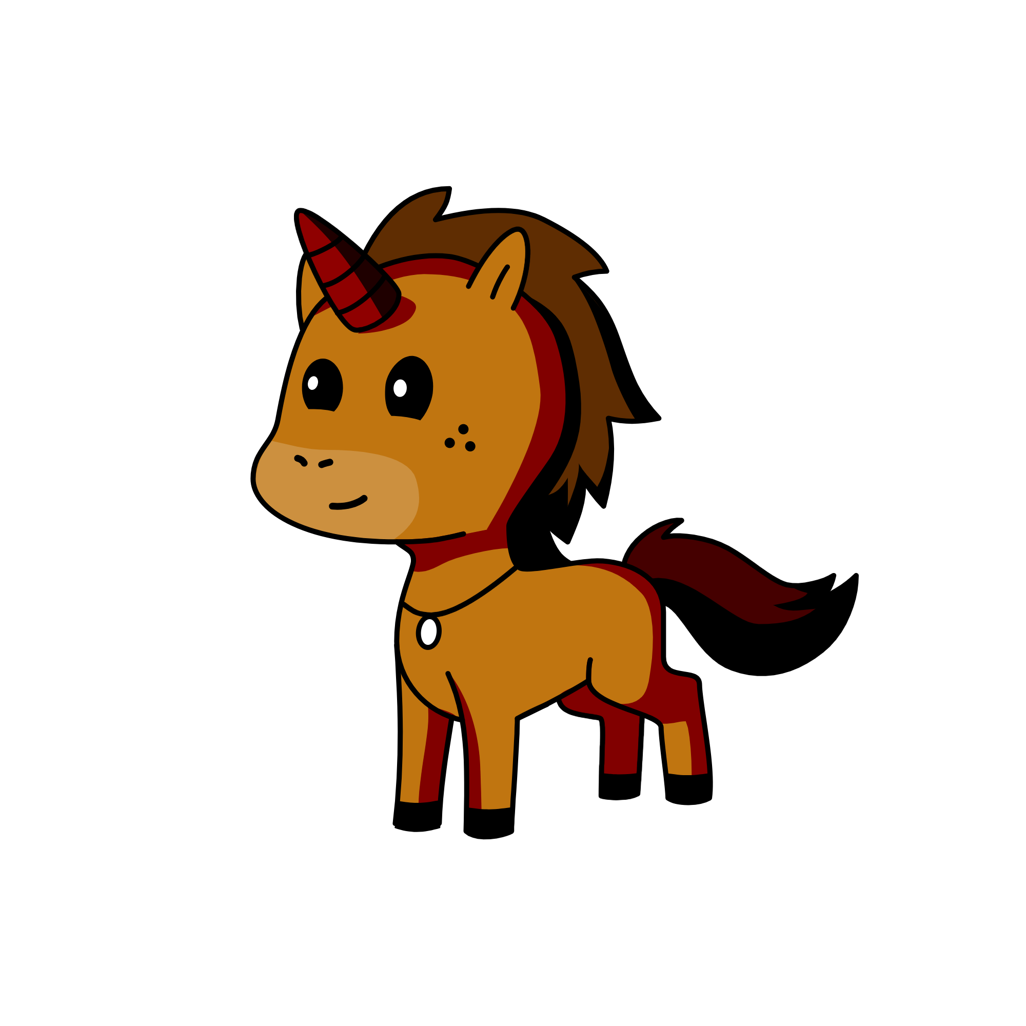 Rock, the unicorn