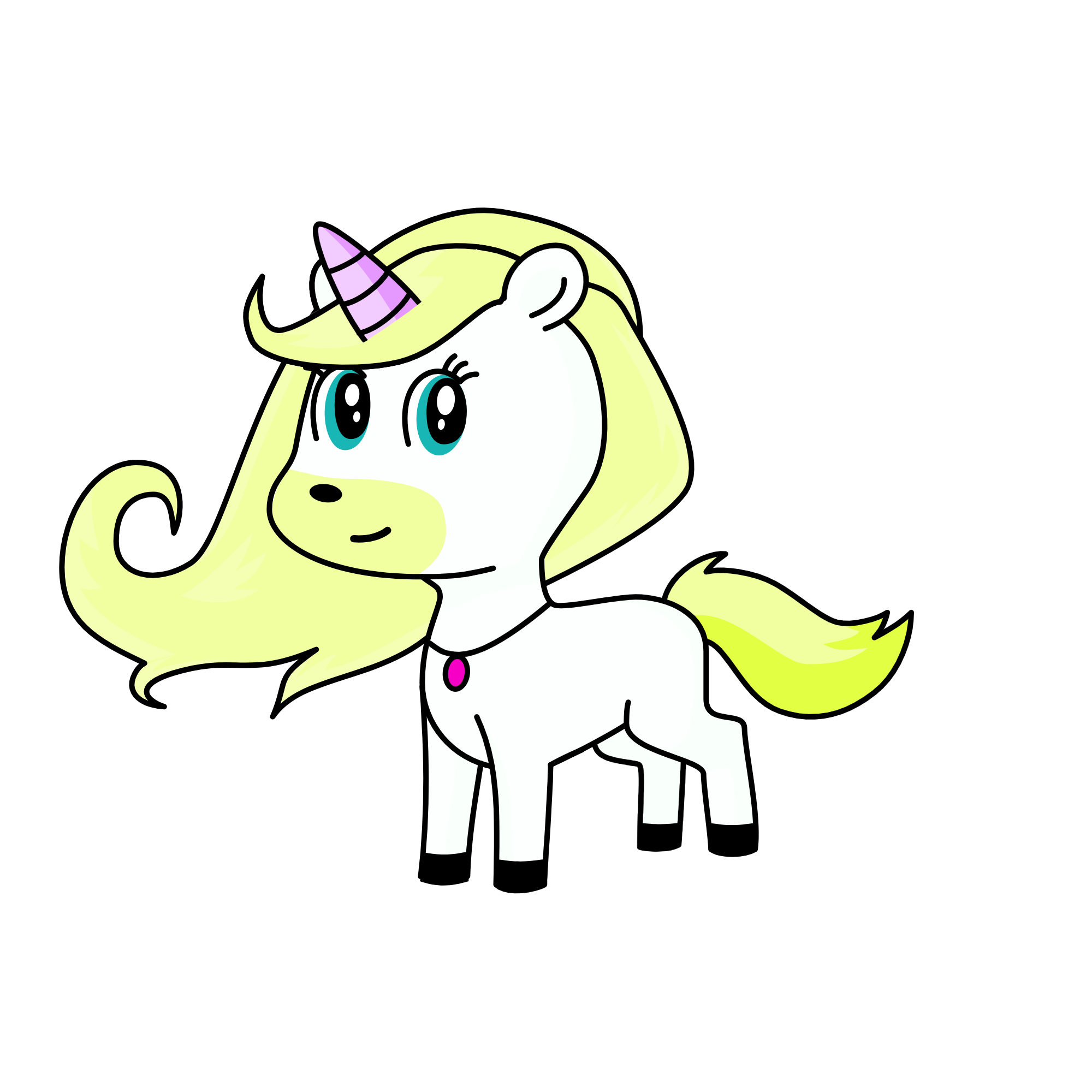 Colette from the Thea Stilton books, the unicorn