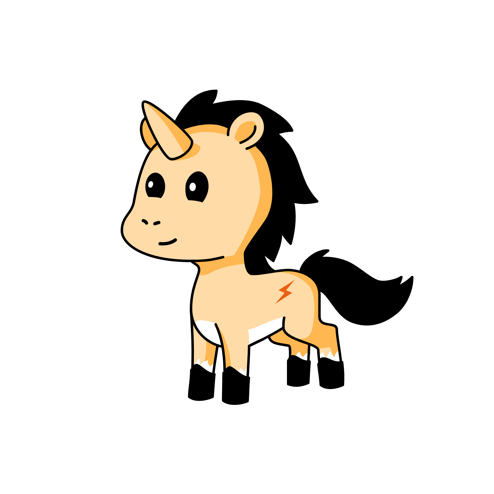 Harry Potter, the unicorn