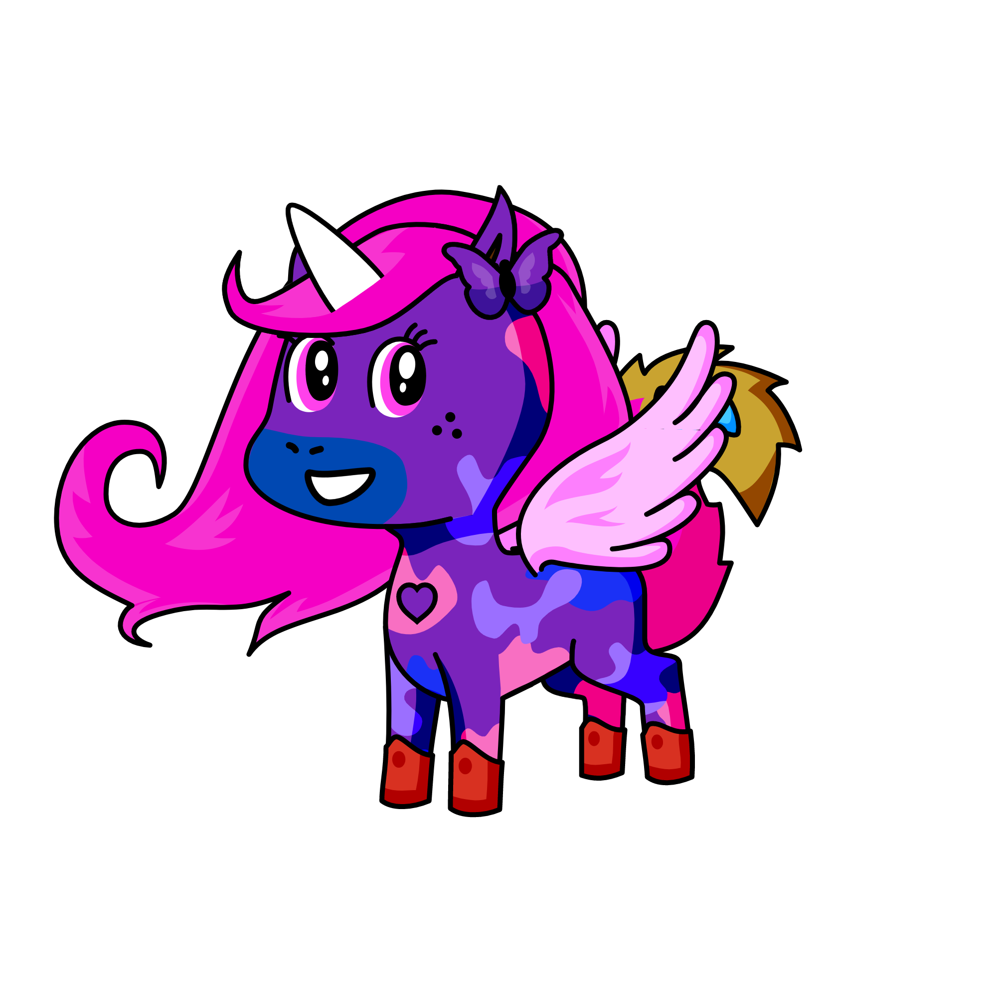 Alice, the unicorn