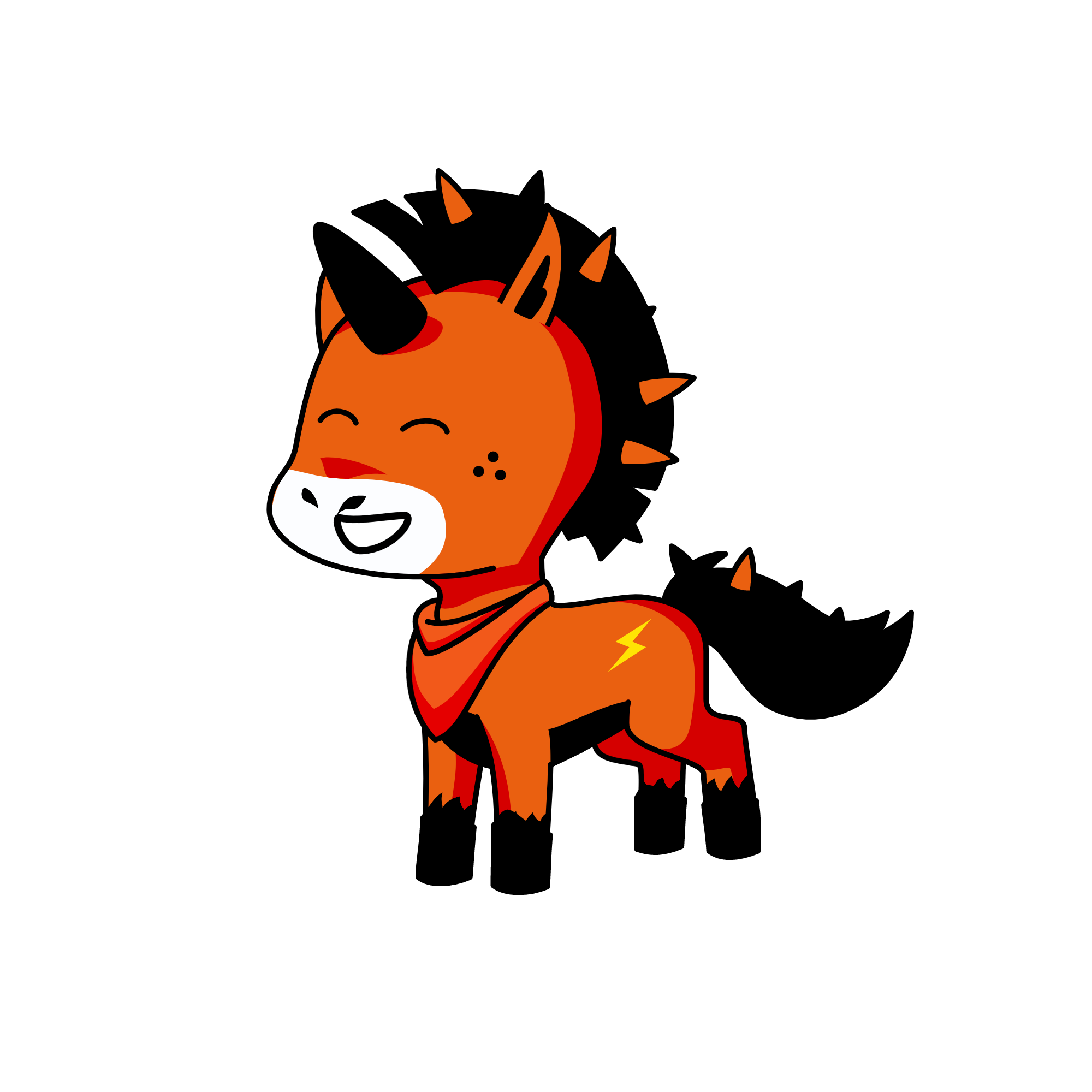 dragon, the unicorn