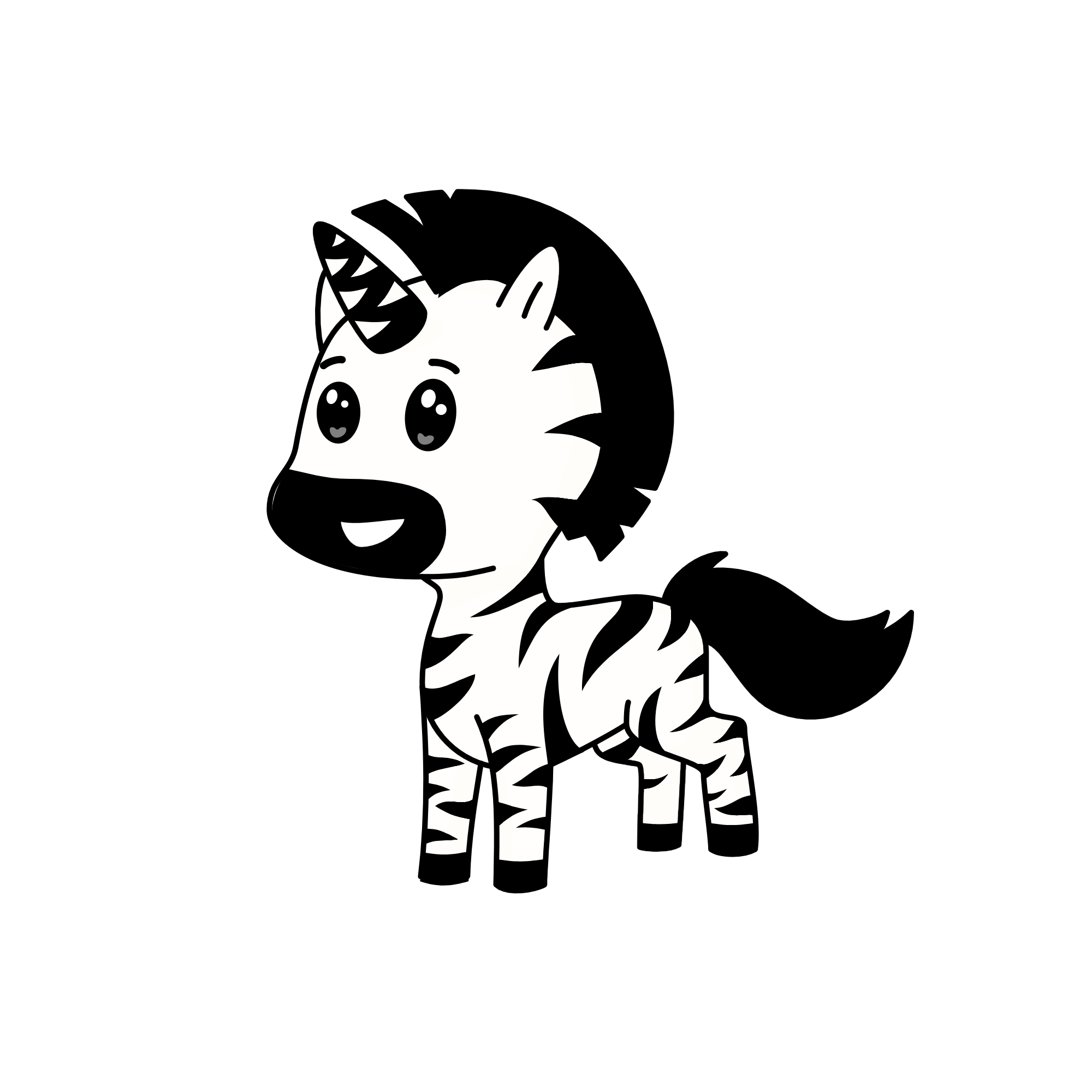 Zebra, the unicorn