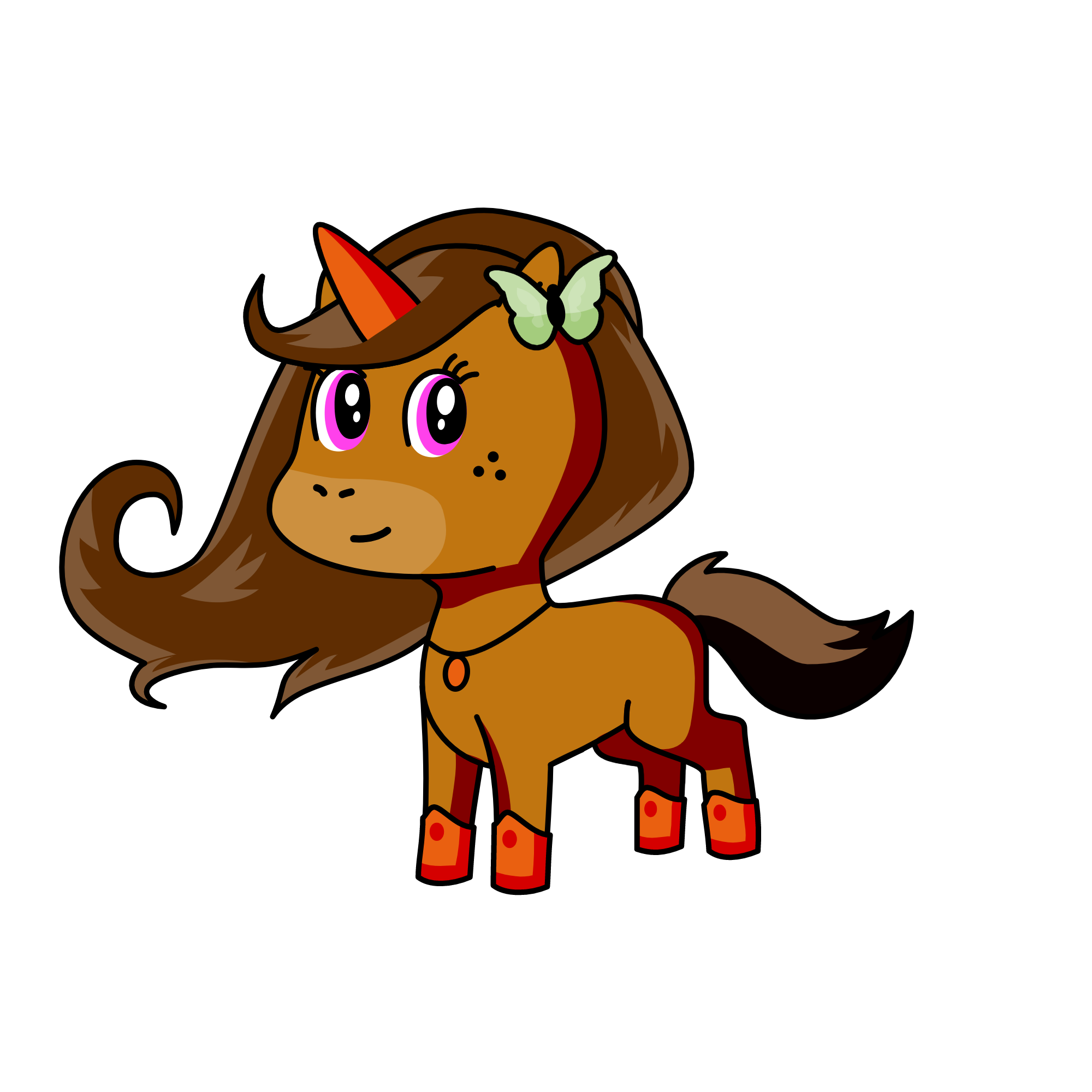 cool, the unicorn