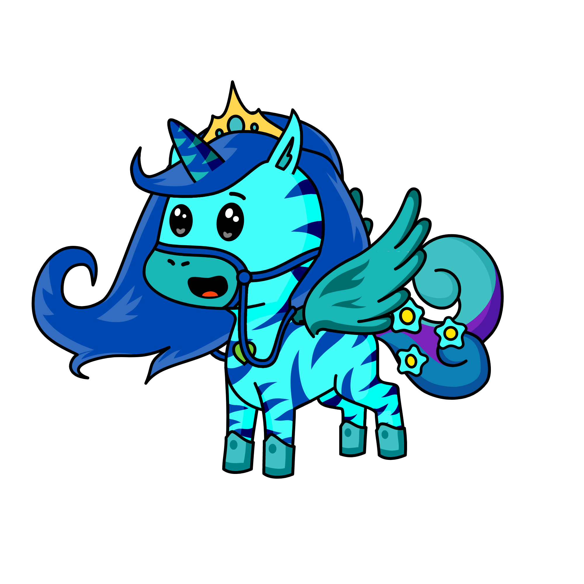 tete, the unicorn