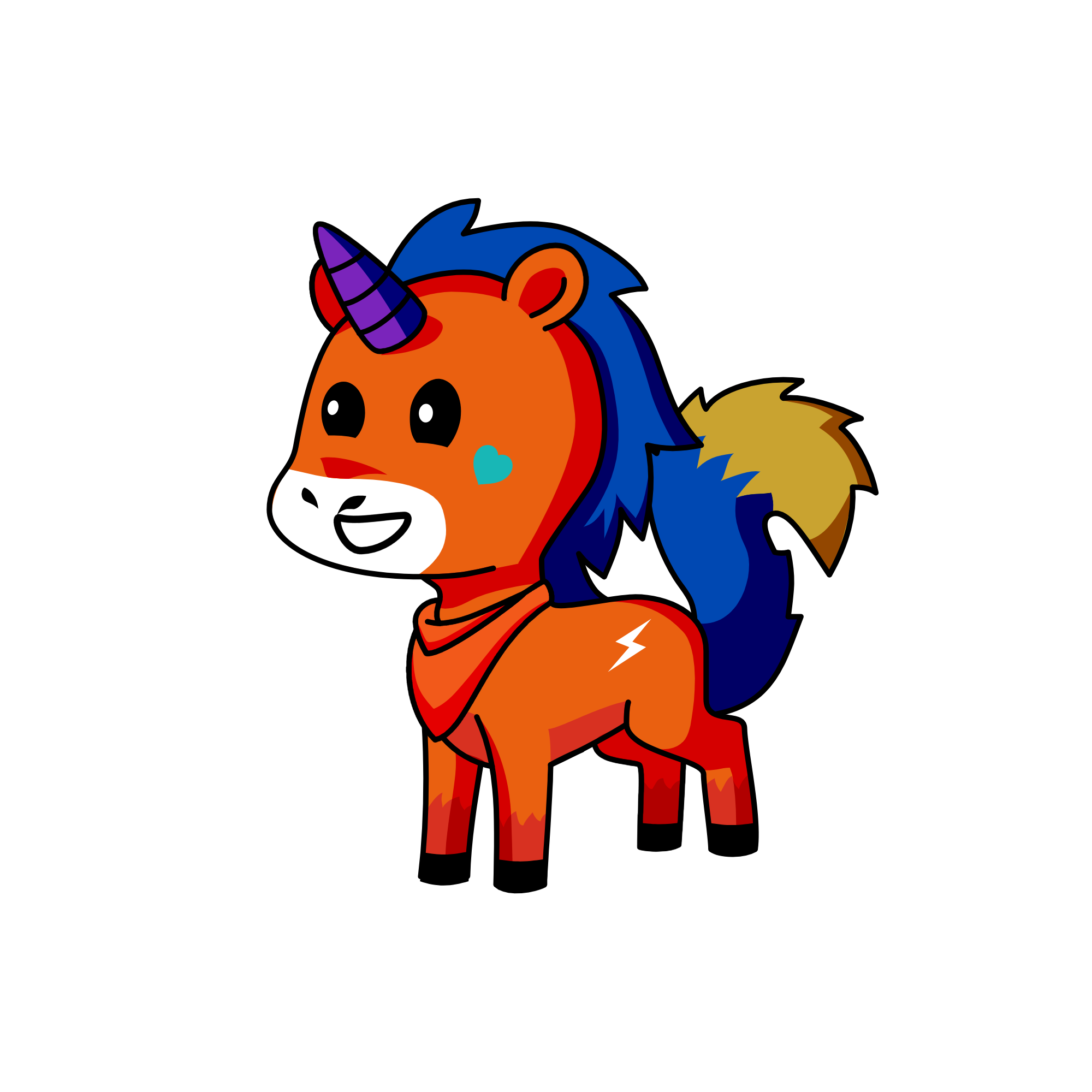 Flash, the unicorn