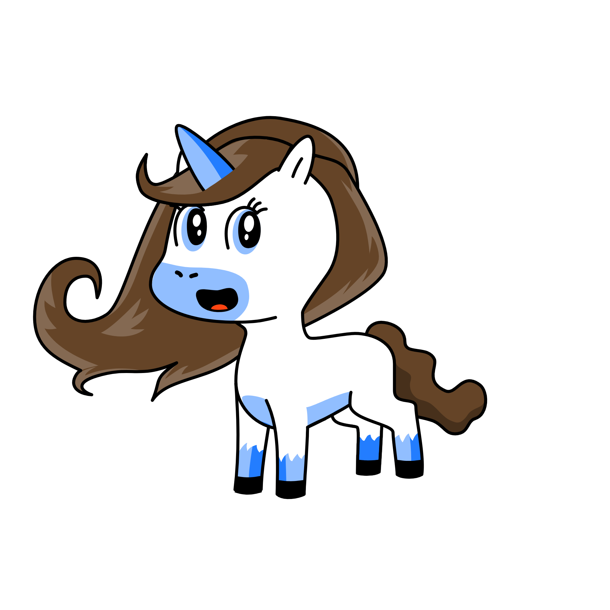 Tayveni, the unicorn