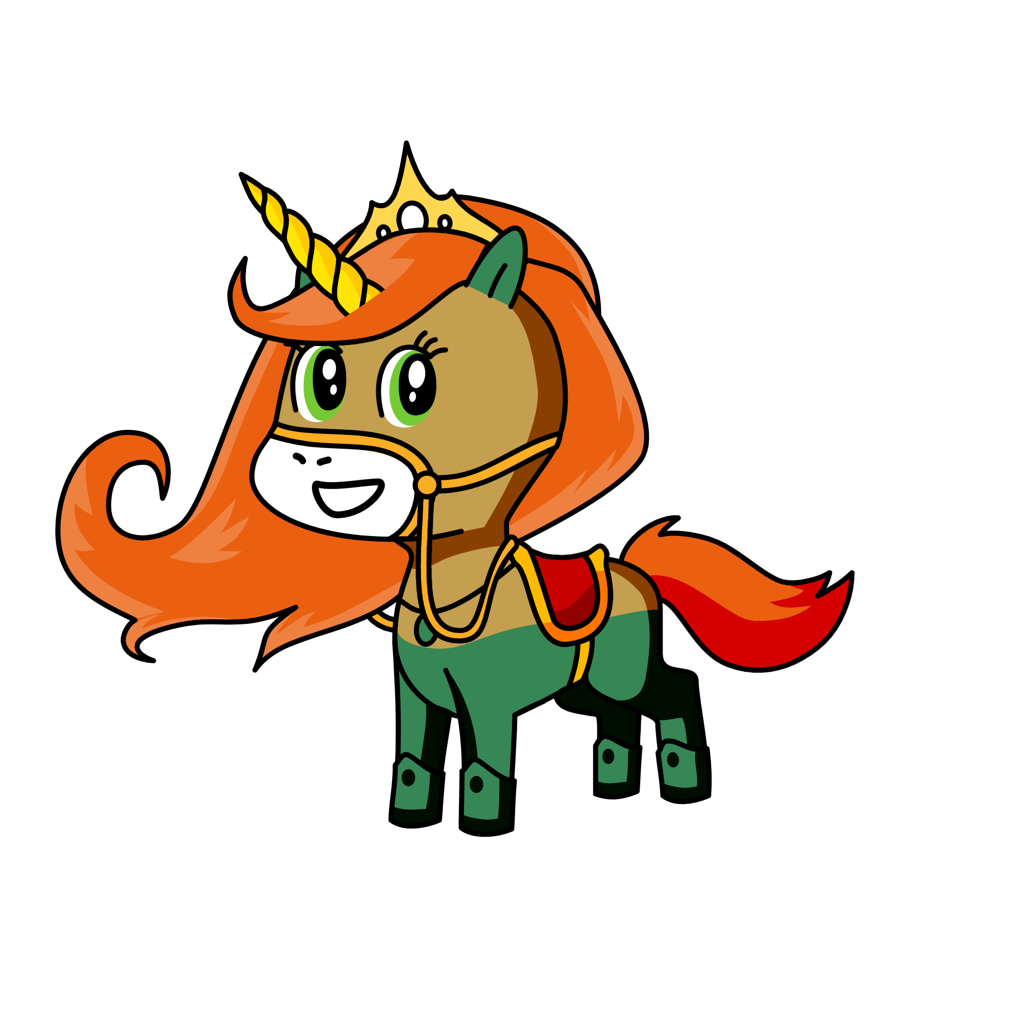 Aurora, the unicorn