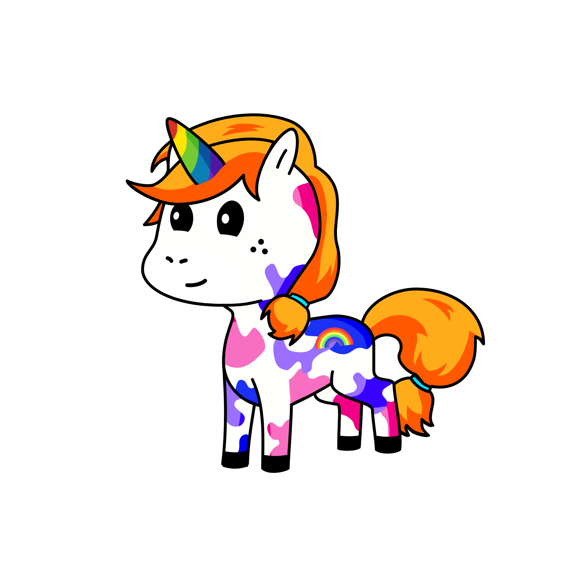 Cakey, the unicorn
