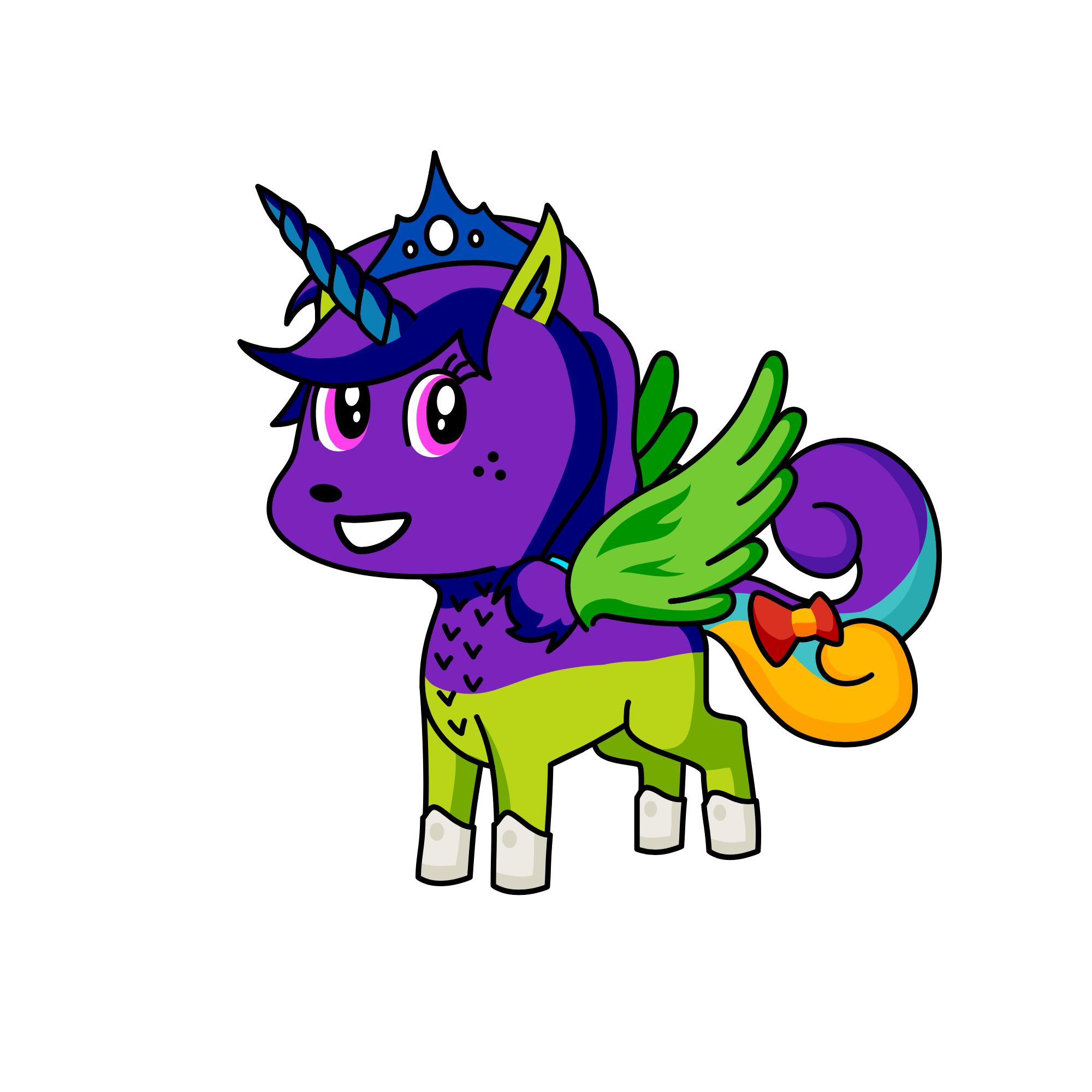 Princess Anastasia , the unicorn