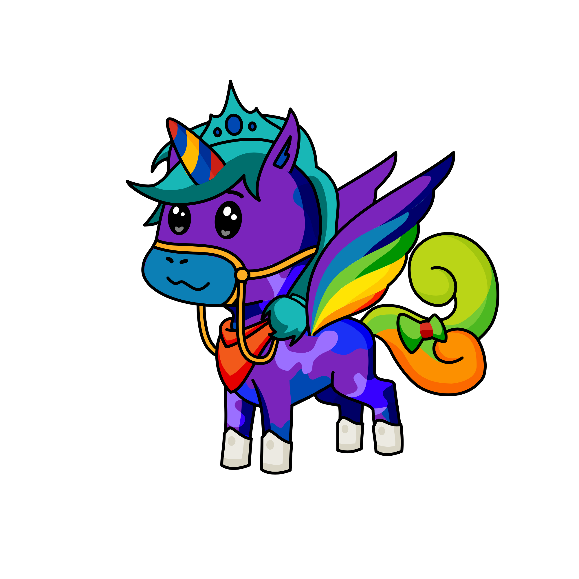 Lucky , the unicorn