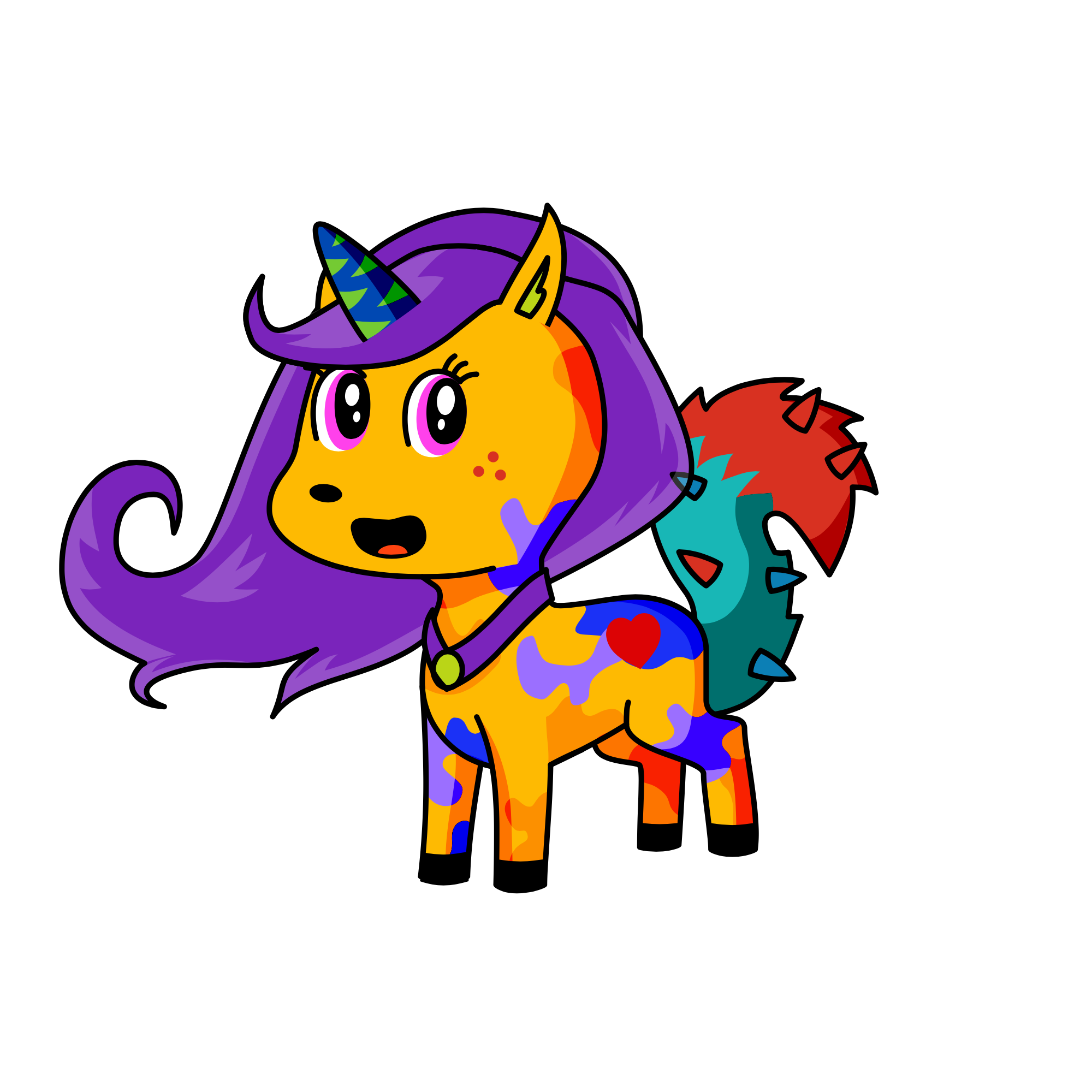 Lony, the unicorn