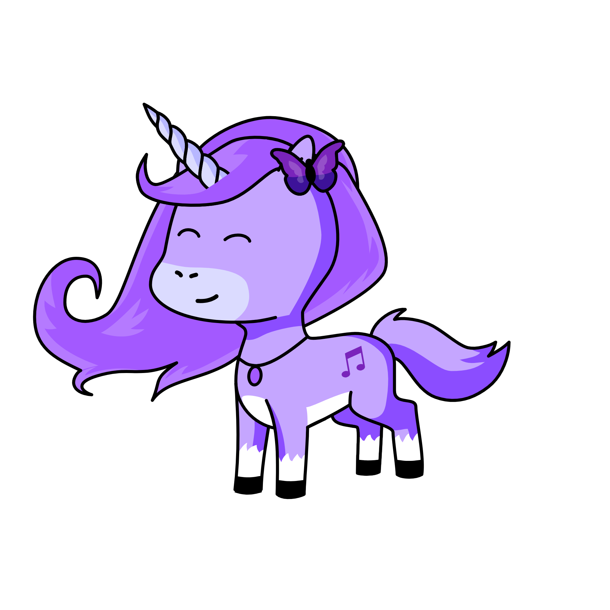 Emily, the unicorn