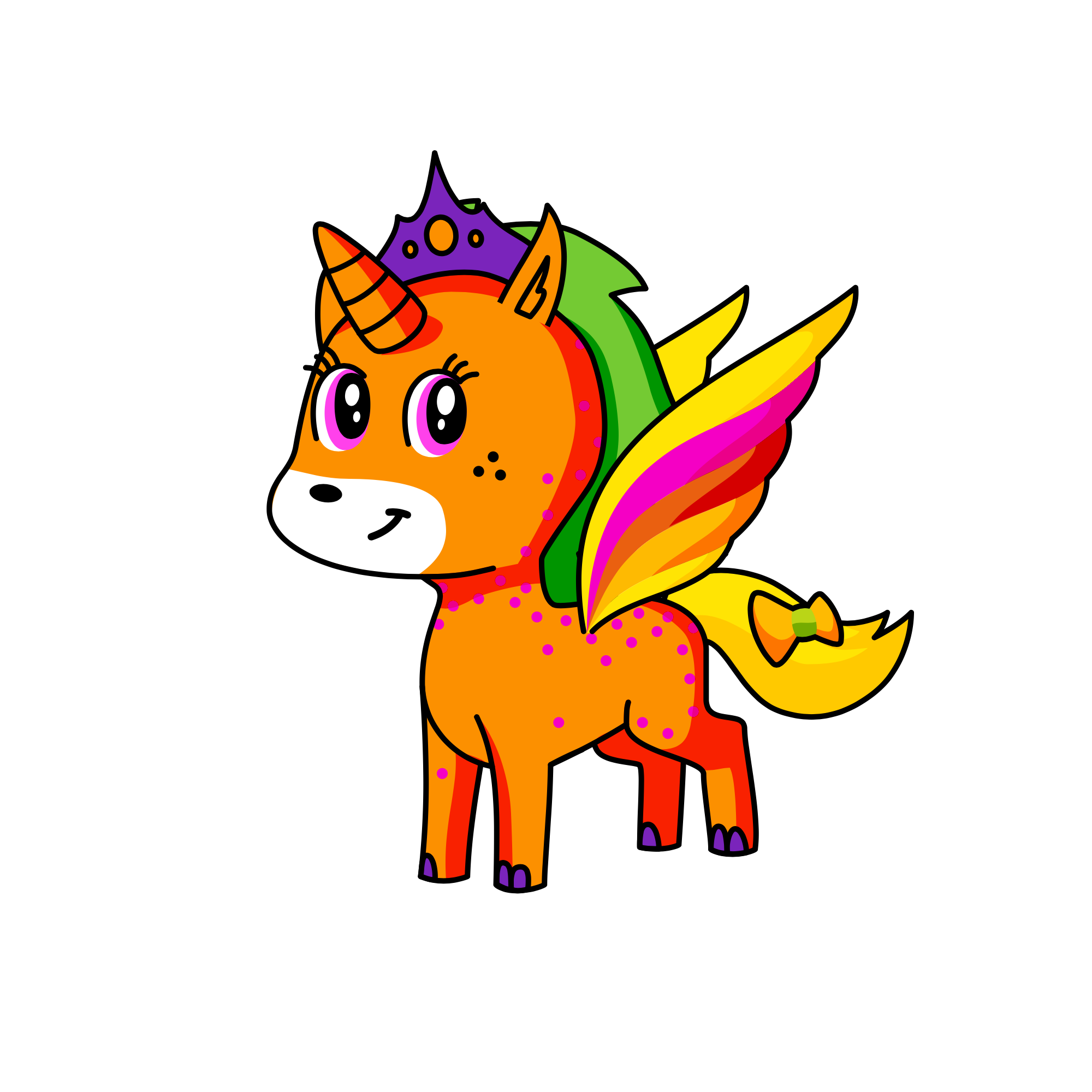 Lobana, the unicorn