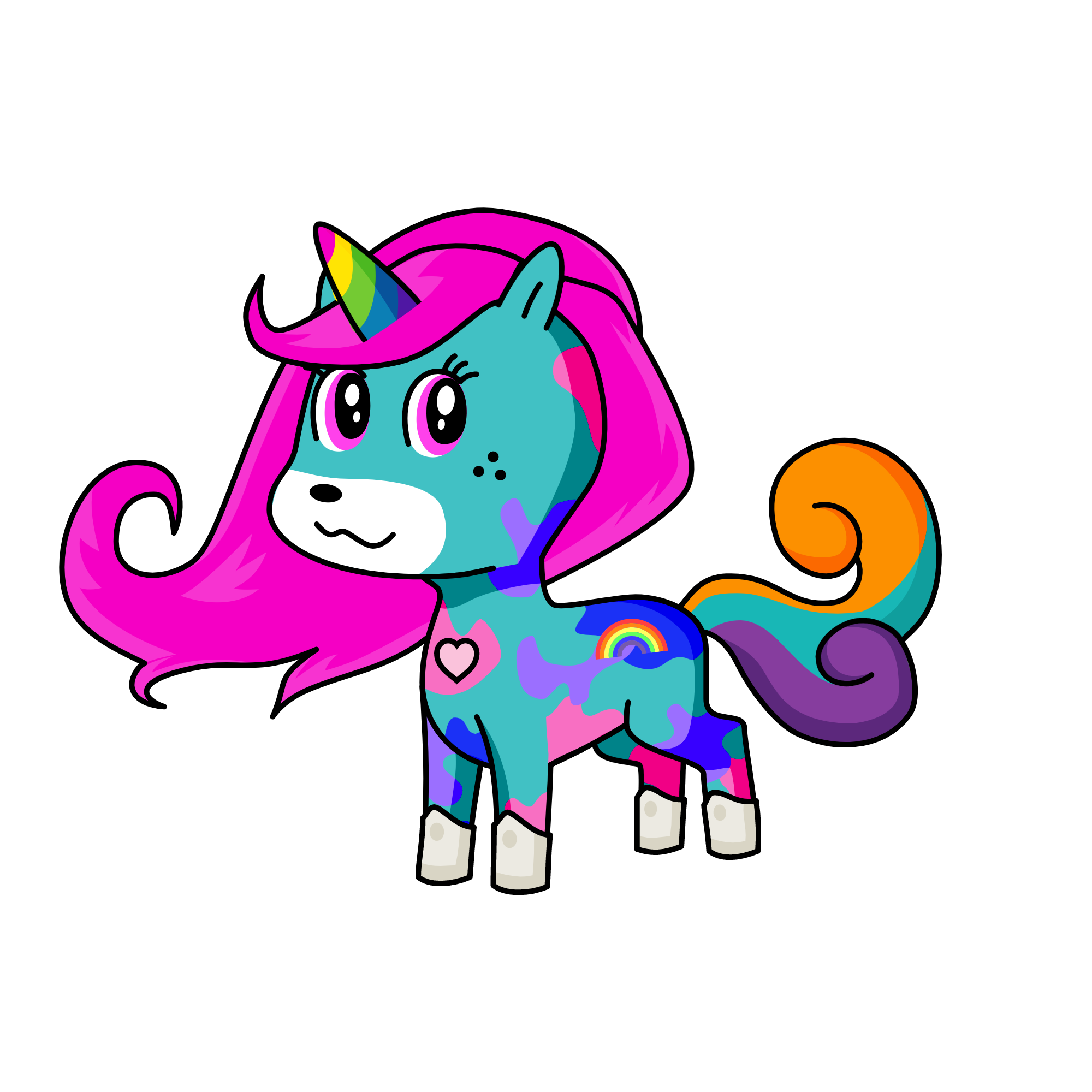 Dashy, the unicorn