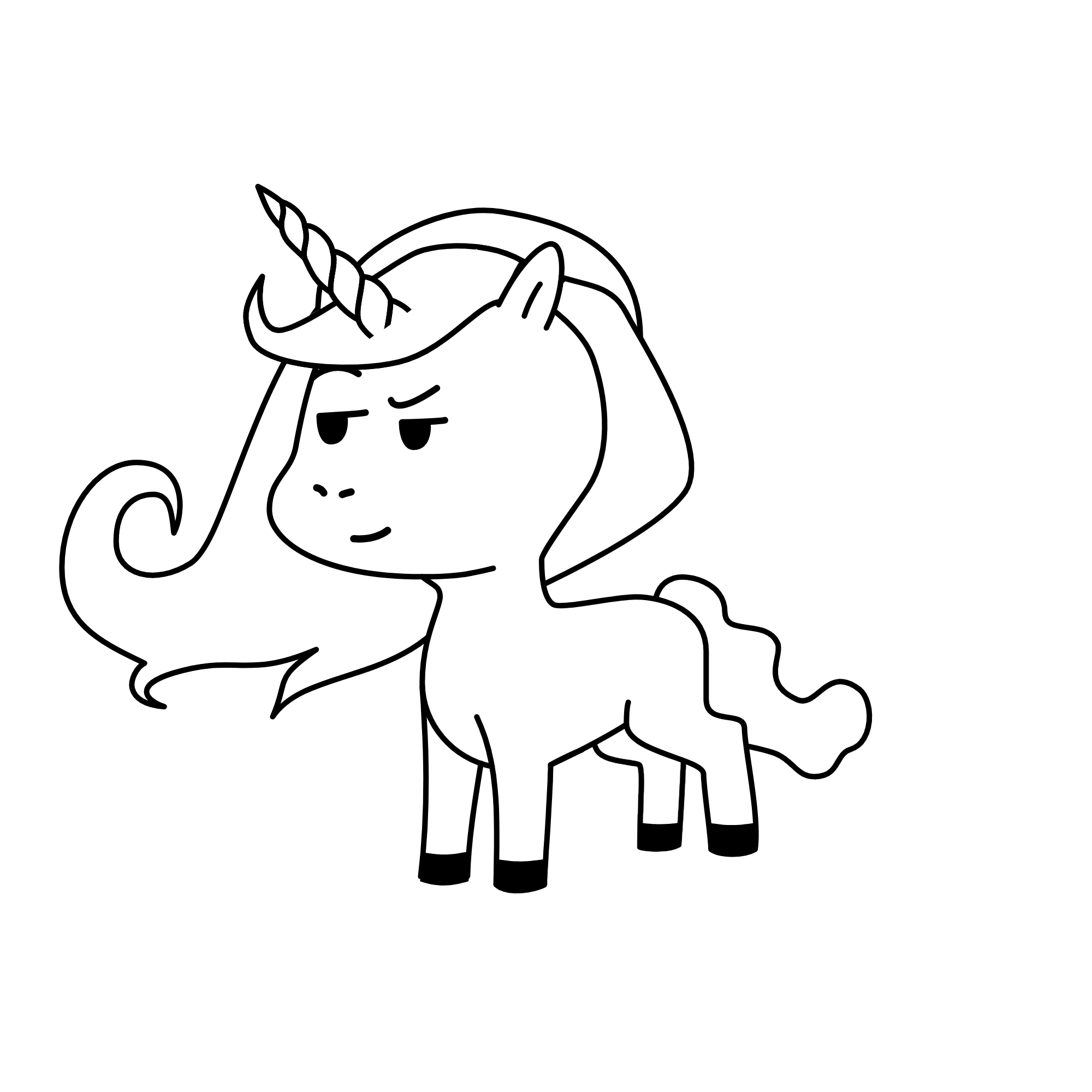 Majesty, the unicorn
