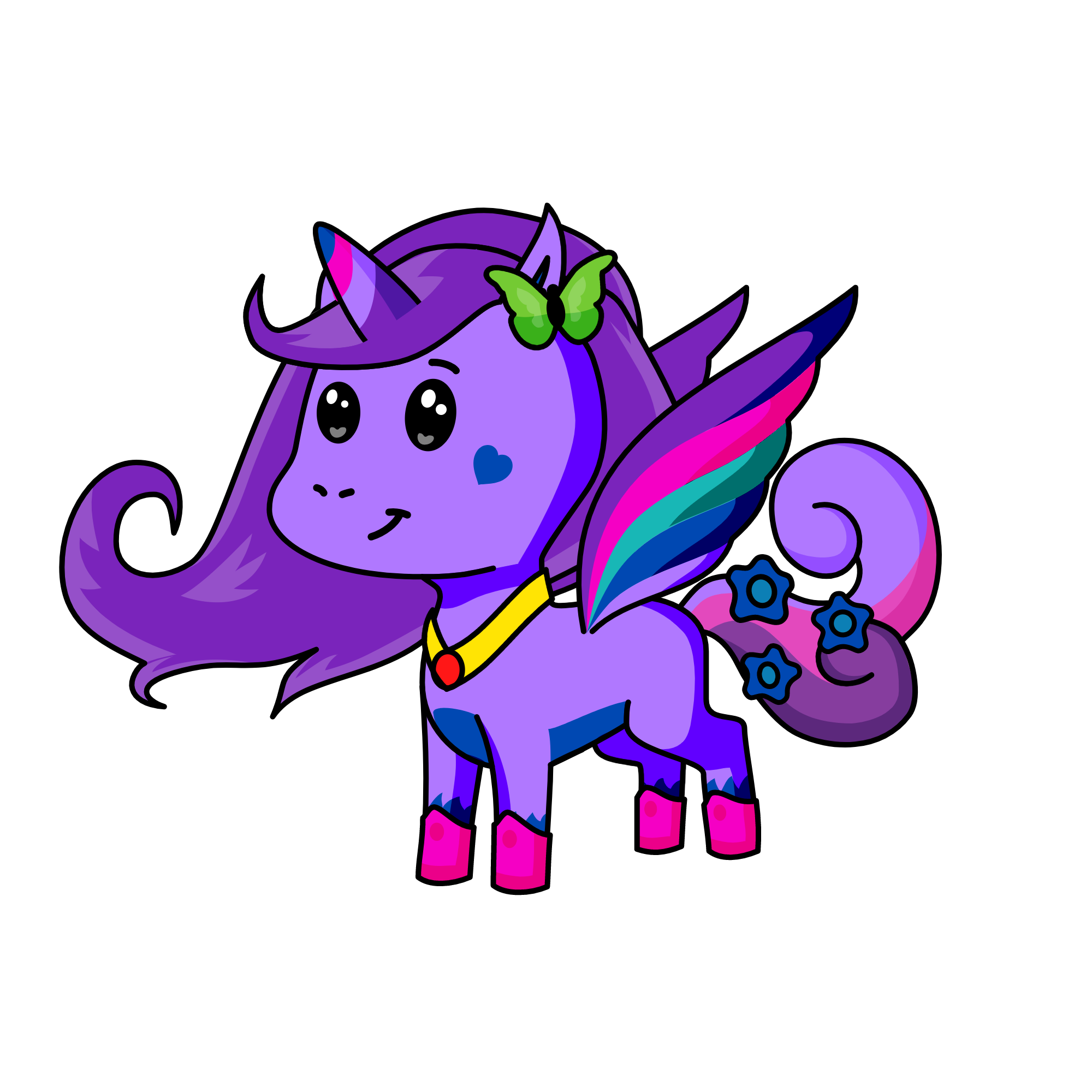 felicia, the unicorn