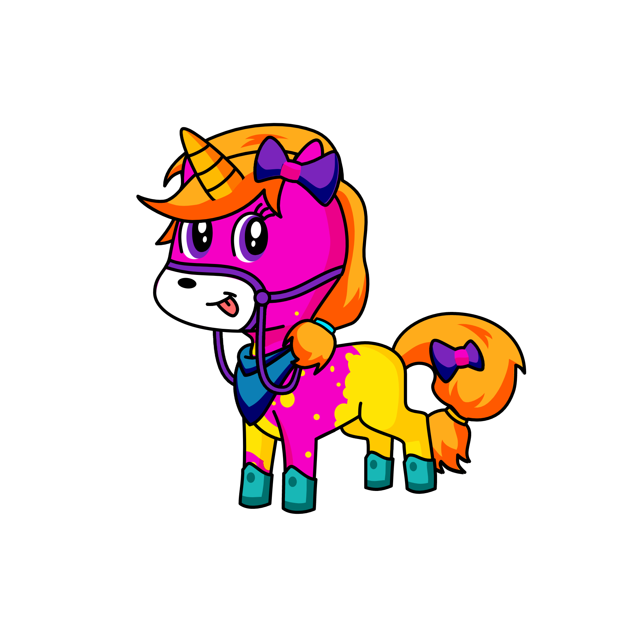 baby uni, the unicorn
