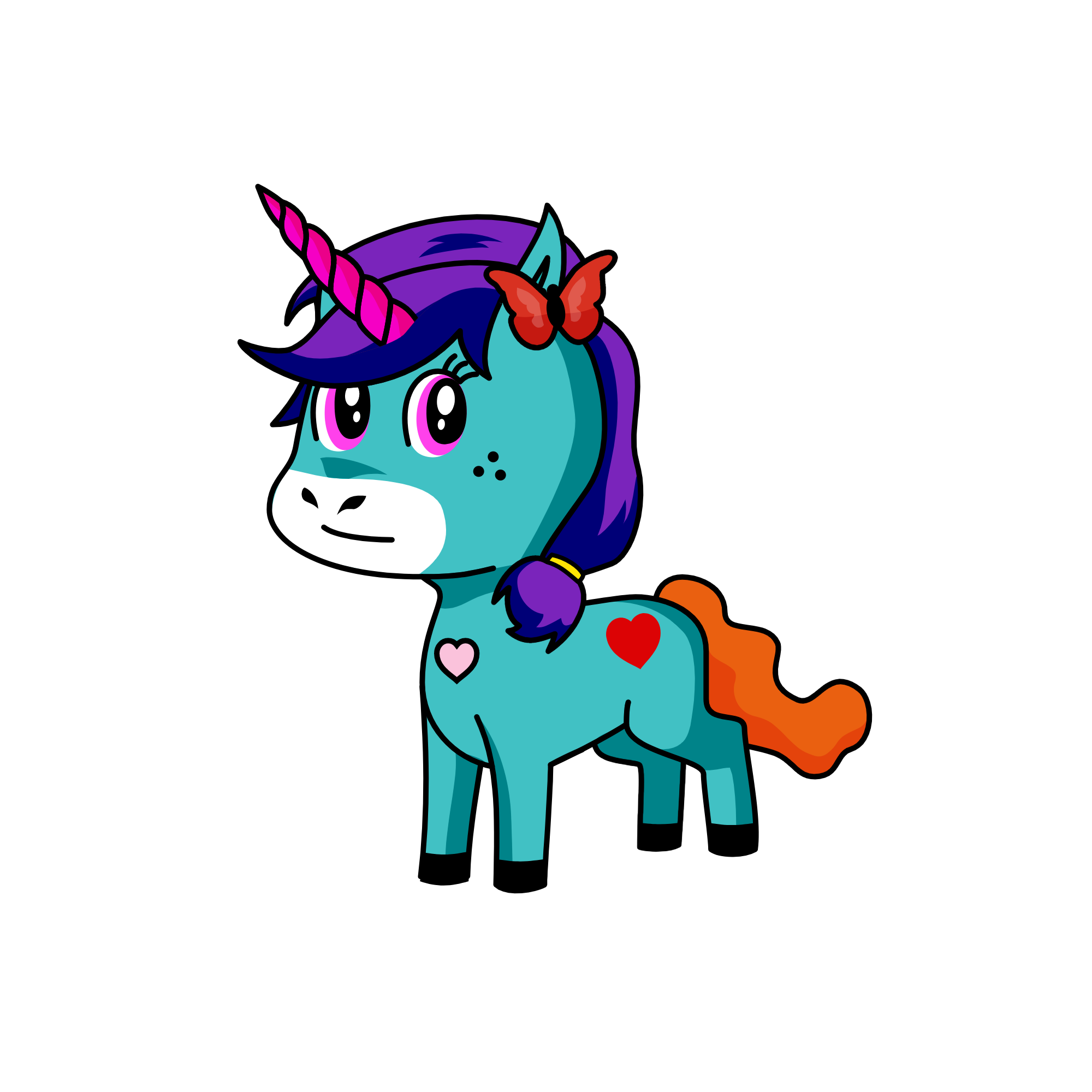 shinebomb, the unicorn