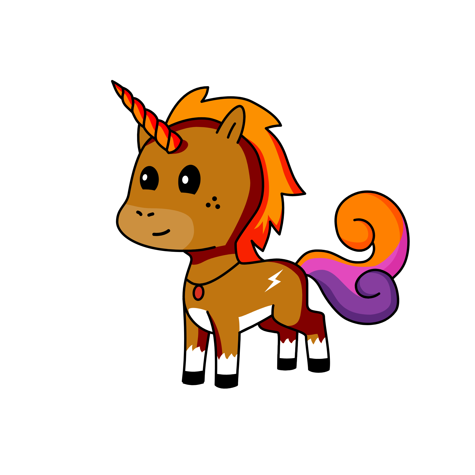 Mage sister #1, the unicorn