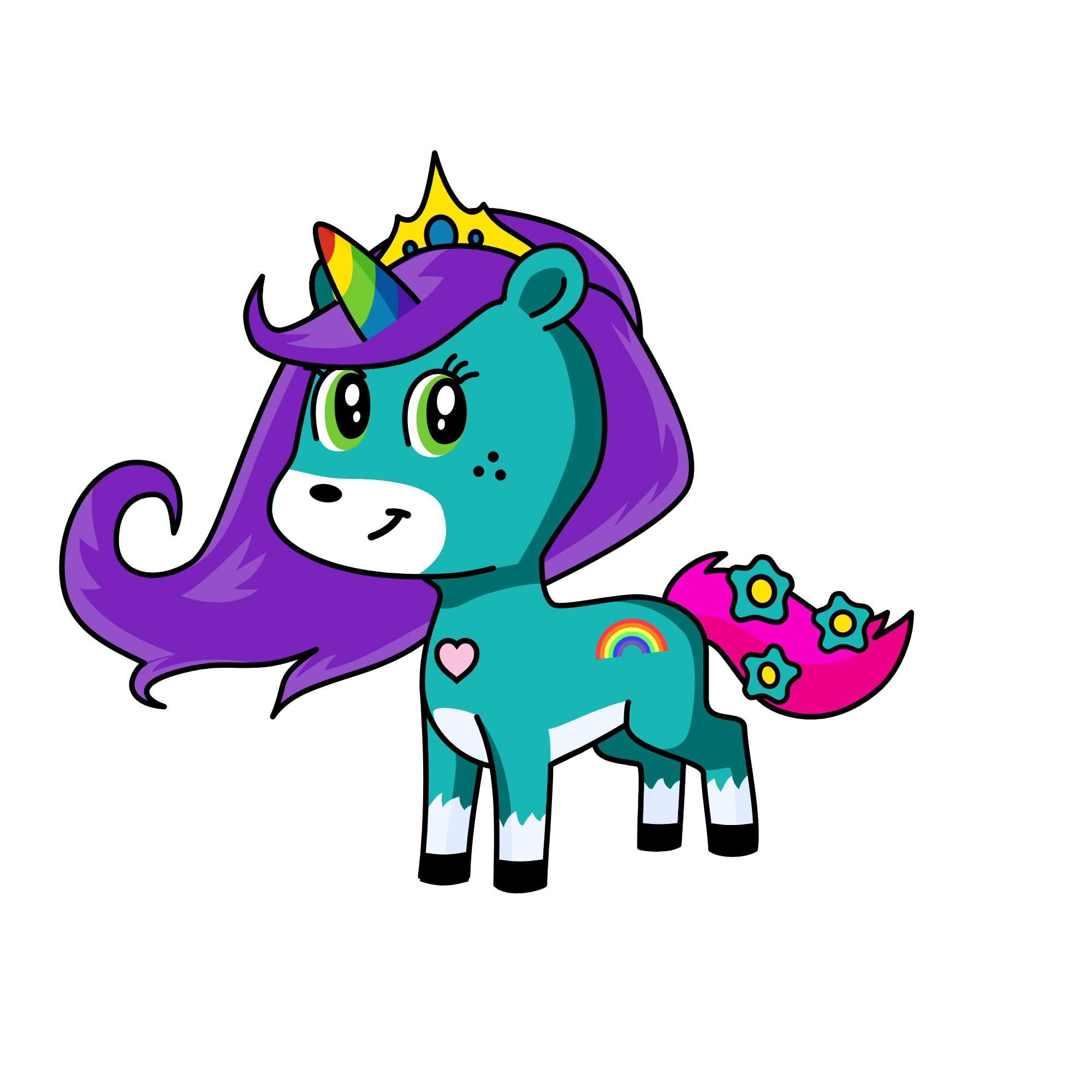 Luna, the unicorn