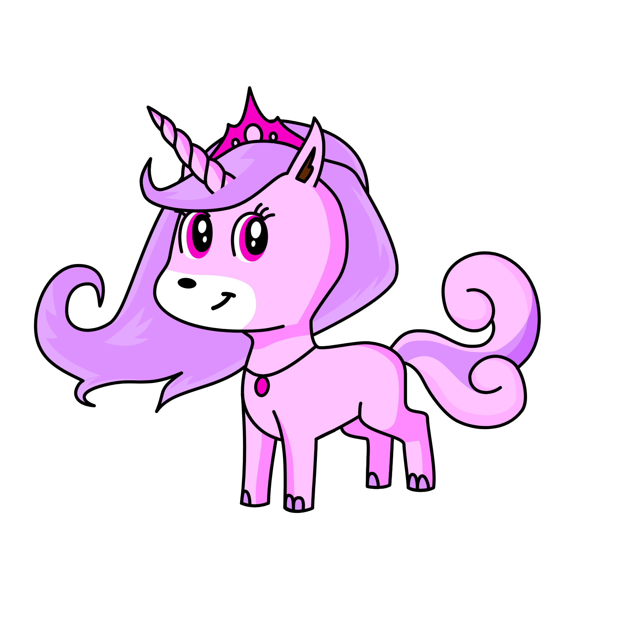 Blossom, the unicorn