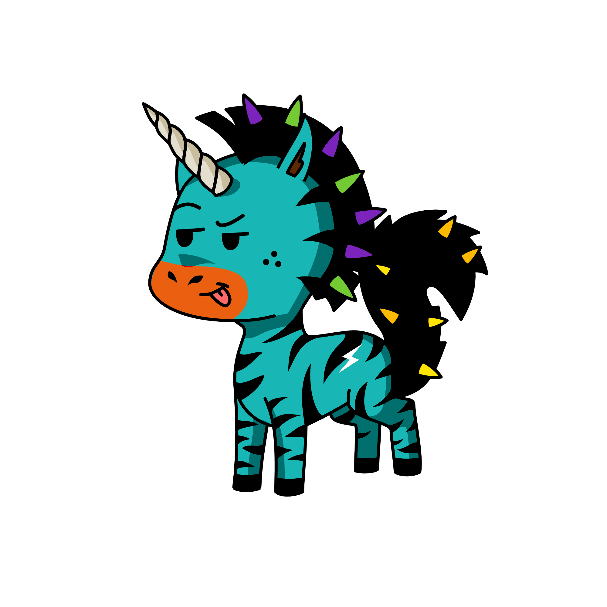 Evilcorn, the unicorn