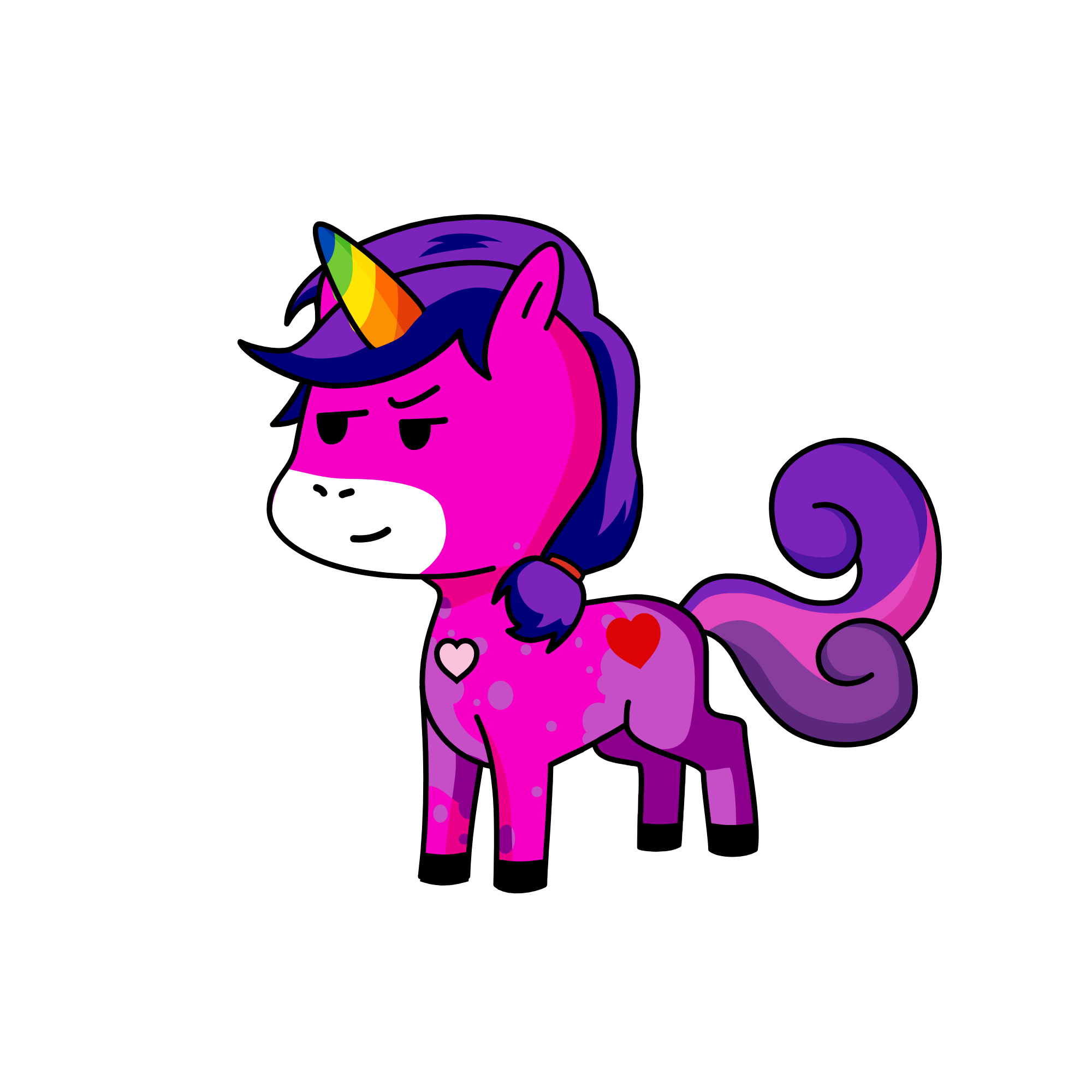 THE LIGHT, the unicorn