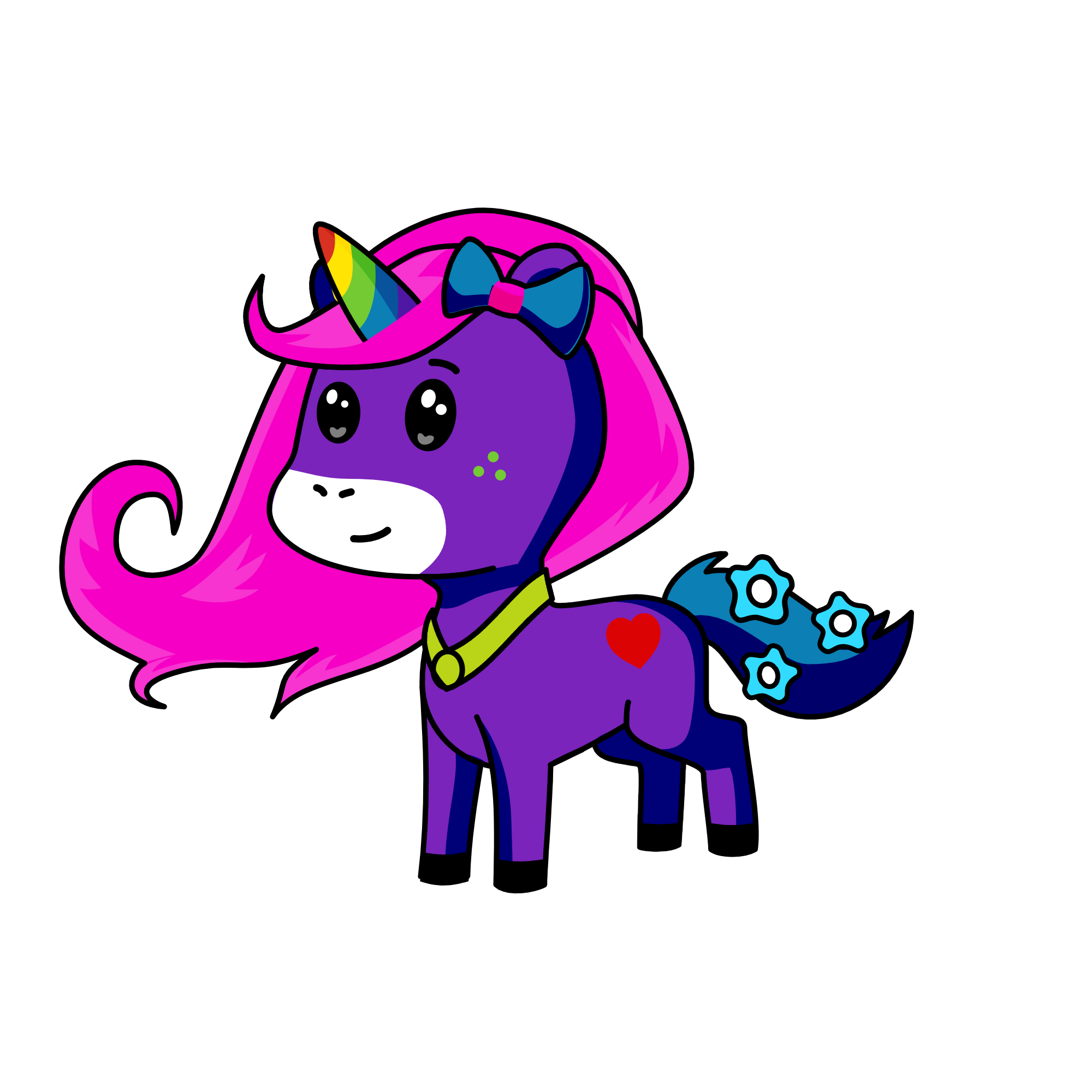 Cutie, the unicorn