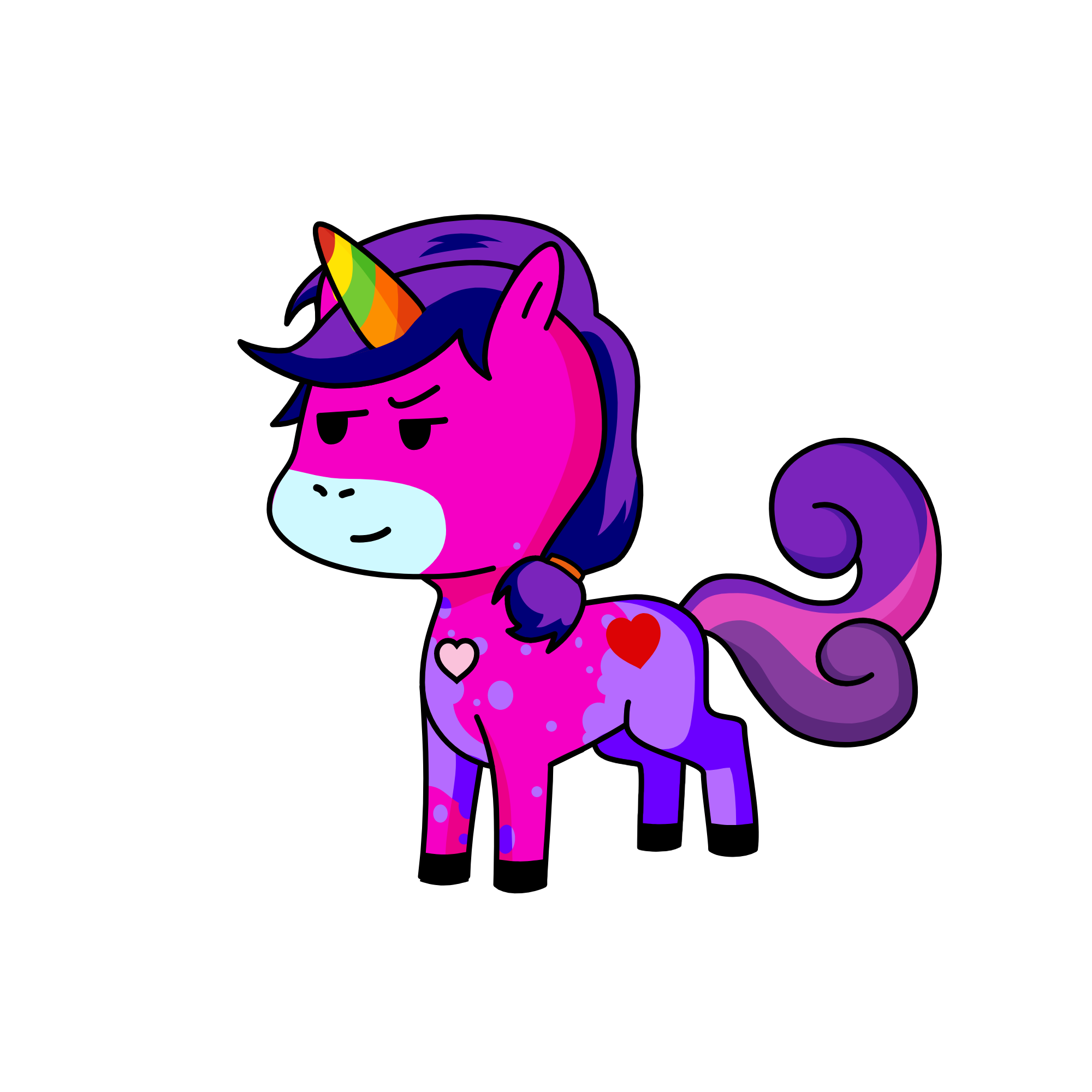 The light, the unicorn