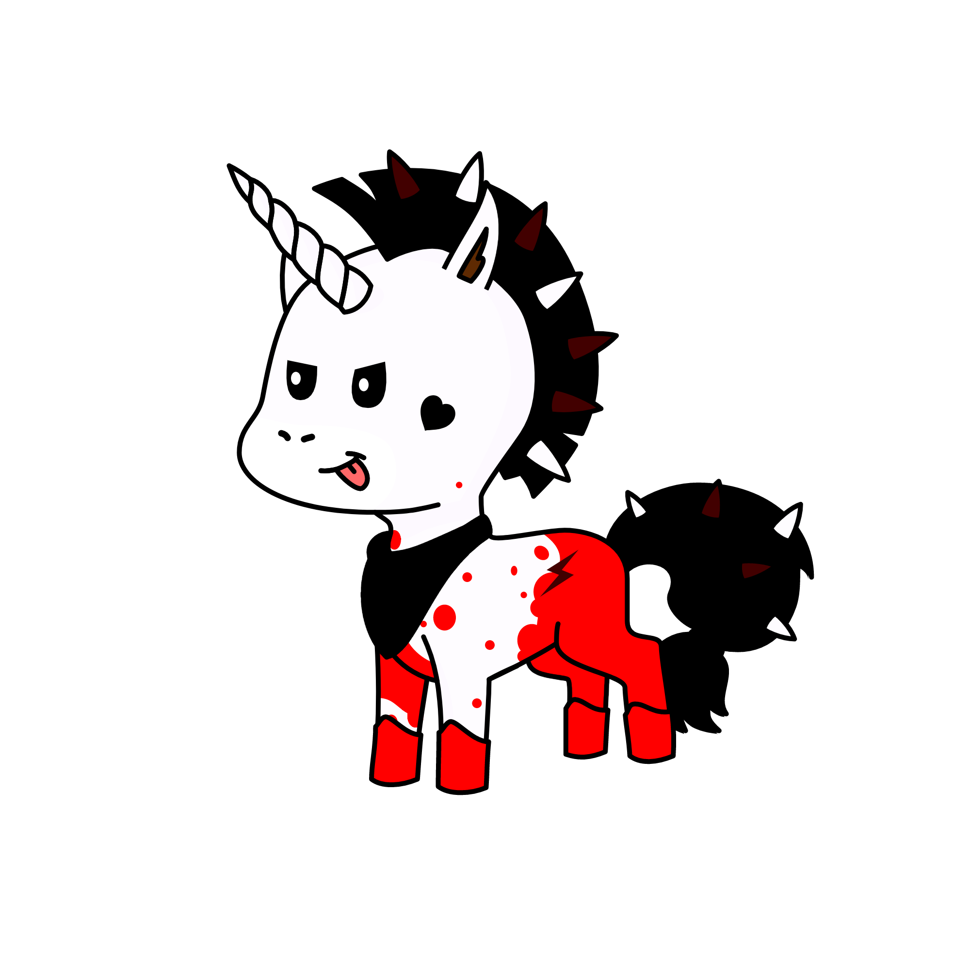 Max's emo waifu, the unicorn