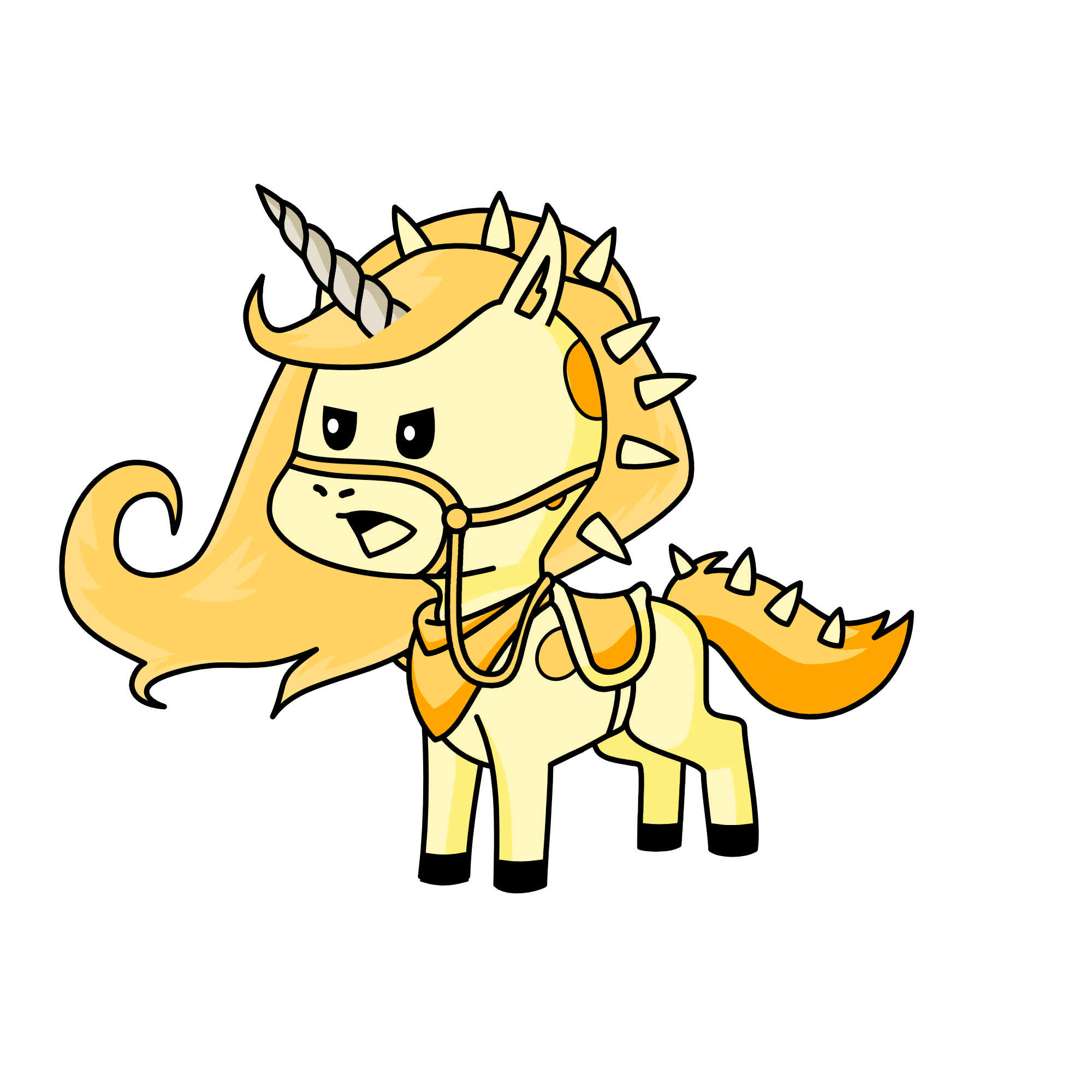 Bakugou, the unicorn