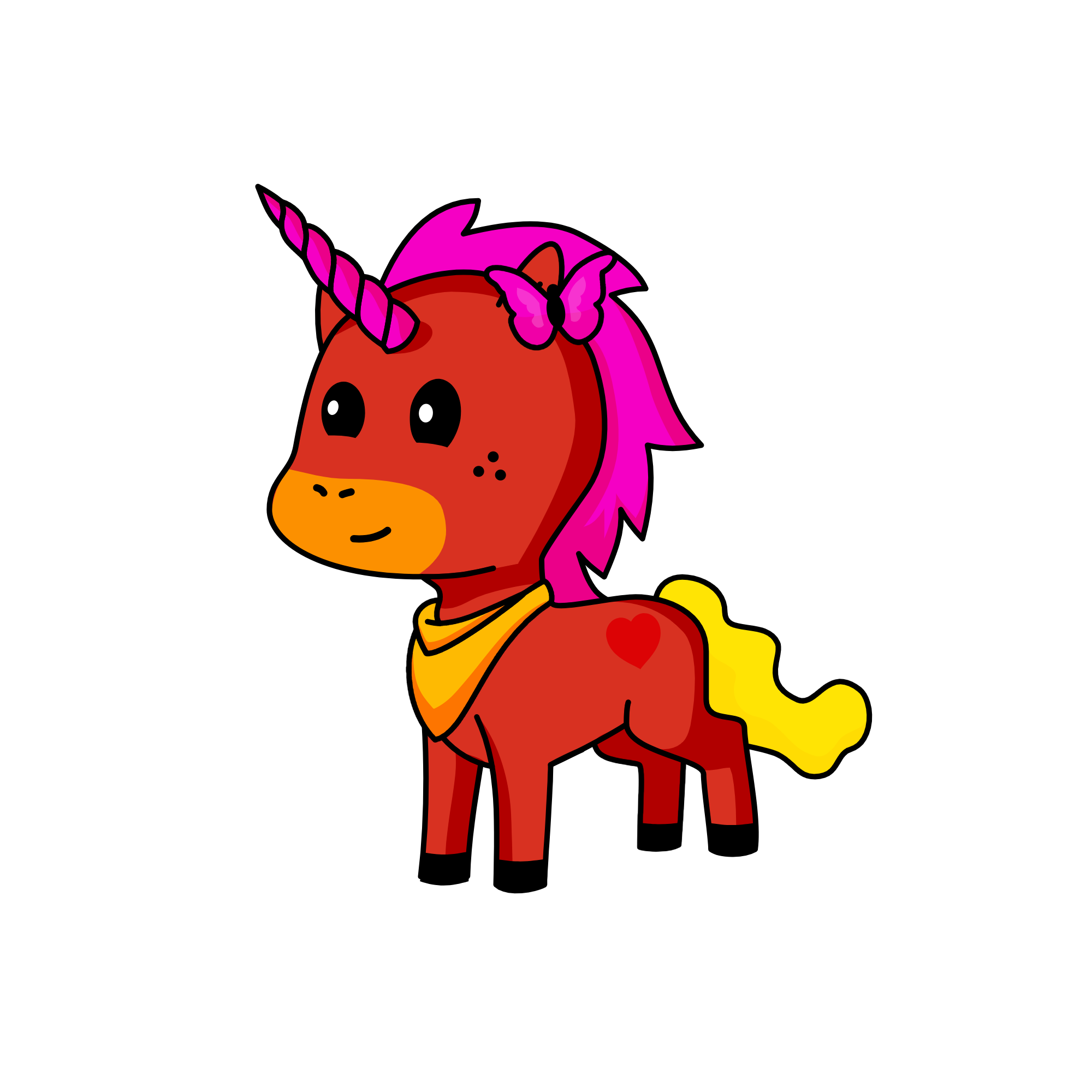 Blaze, the unicorn