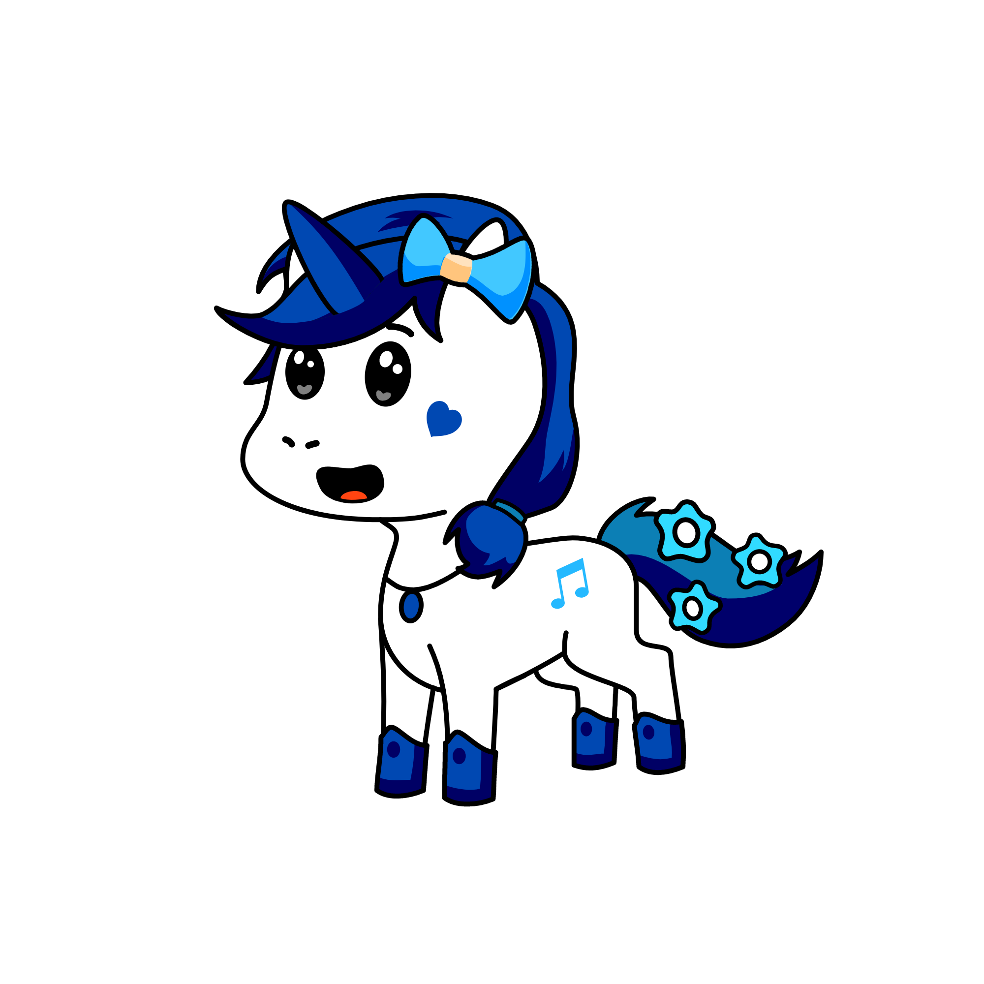 Icey, the unicorn