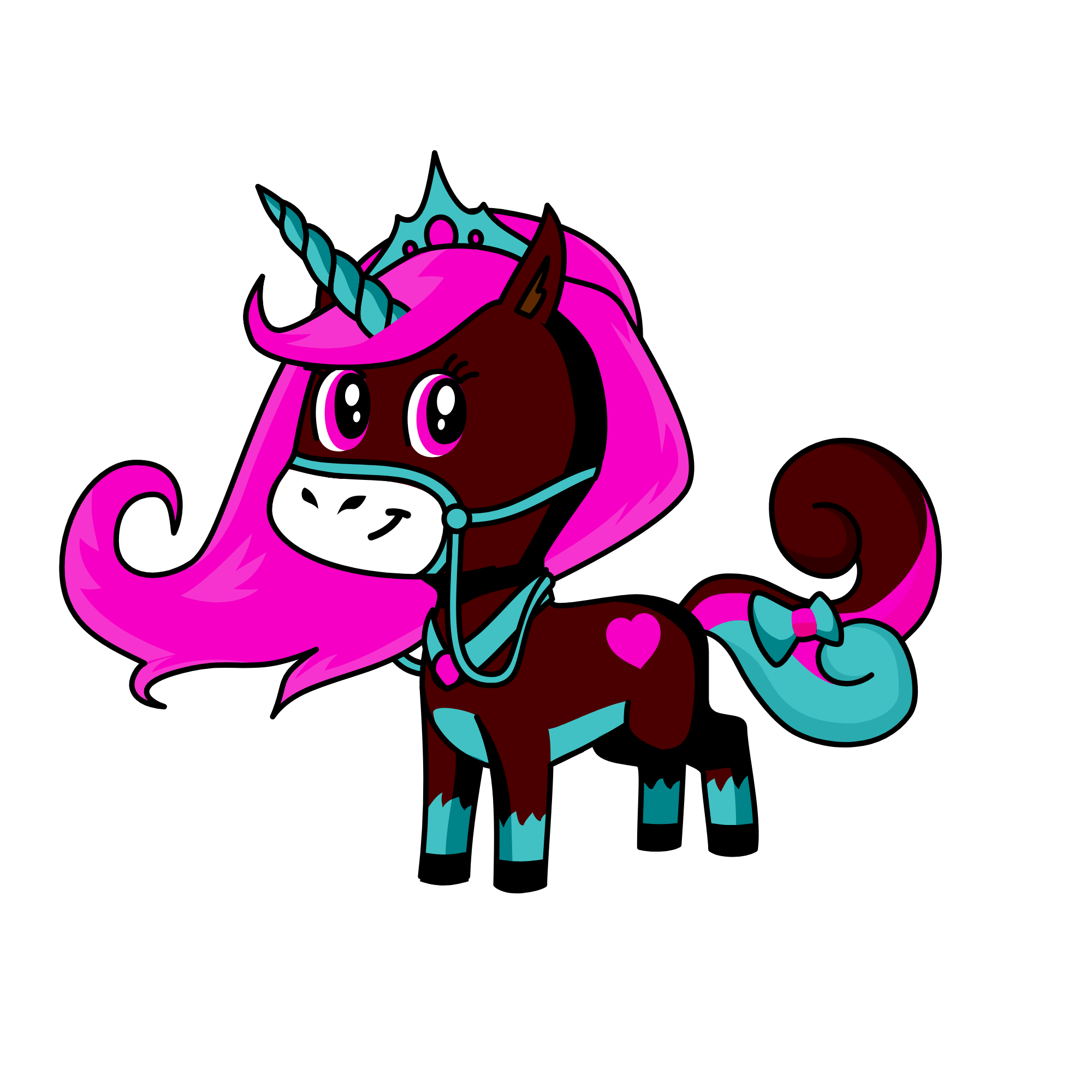 Faith Cross, the unicorn