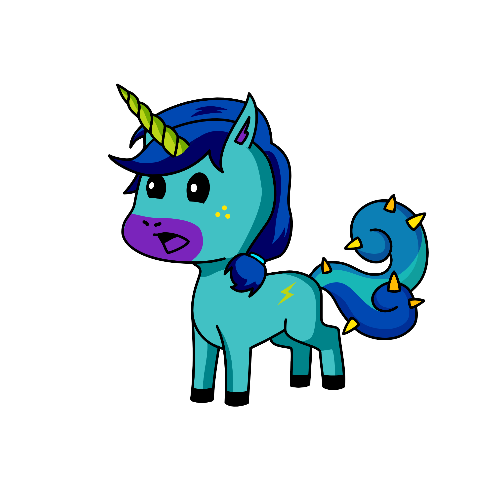LunaFlame, the unicorn