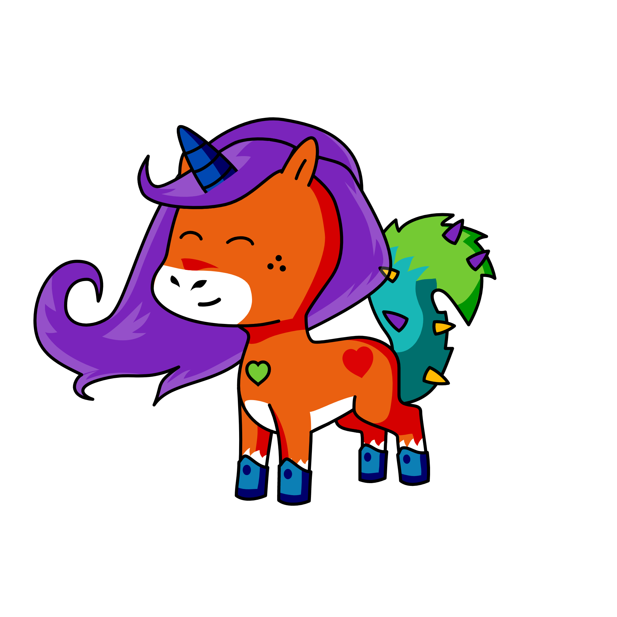 3 computer, the unicorn
