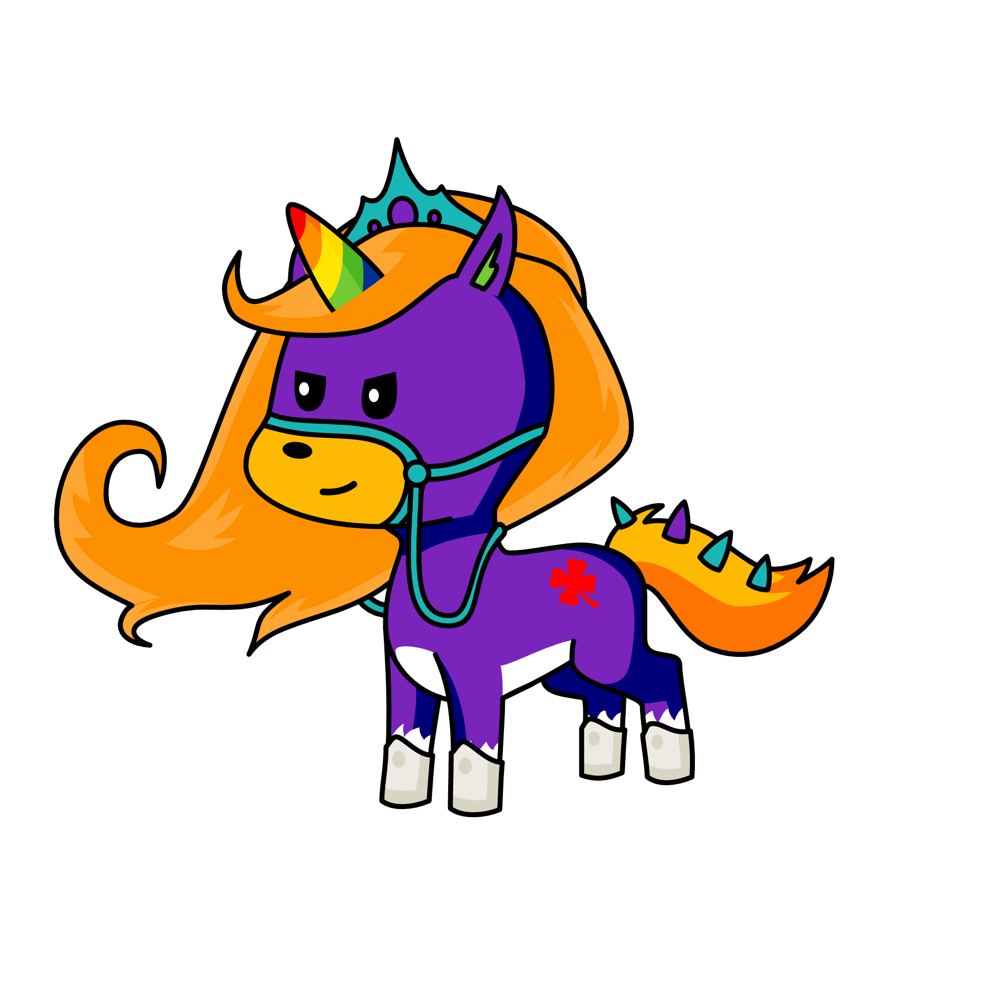 knight, the unicorn