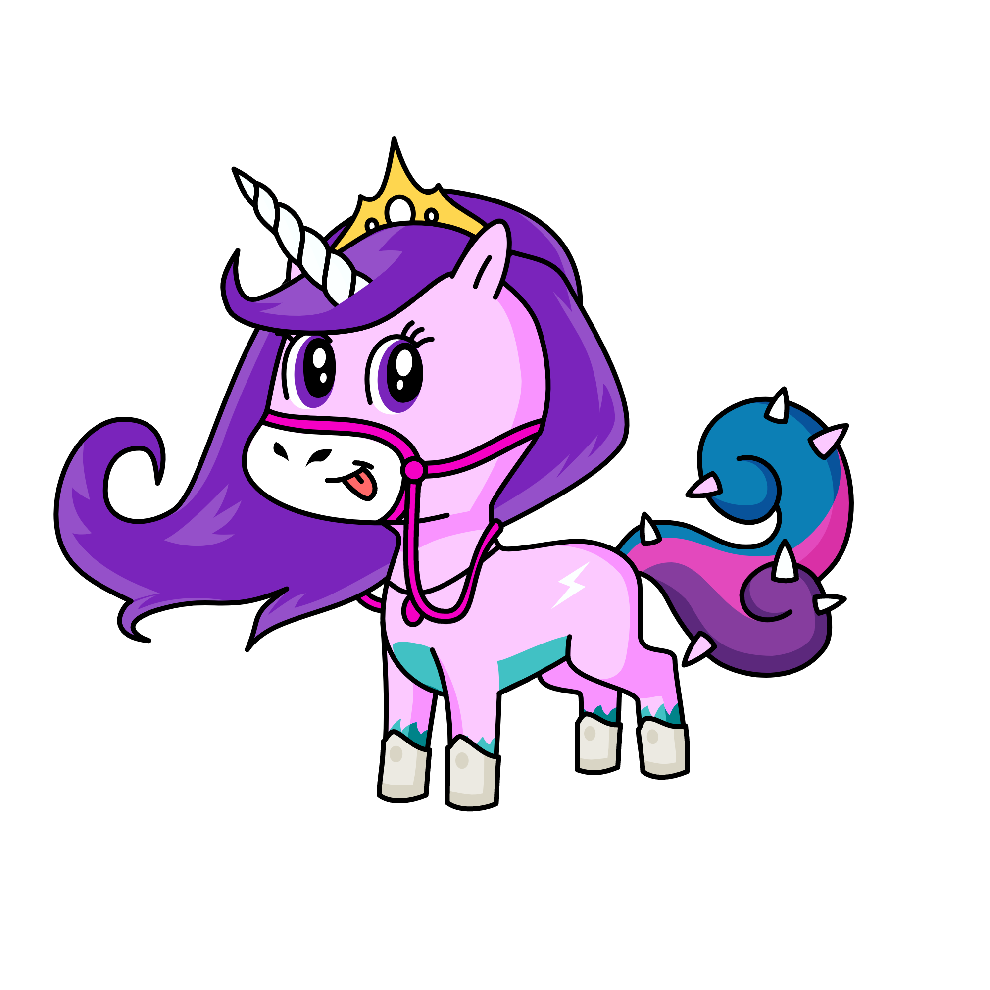Lucky, the unicorn