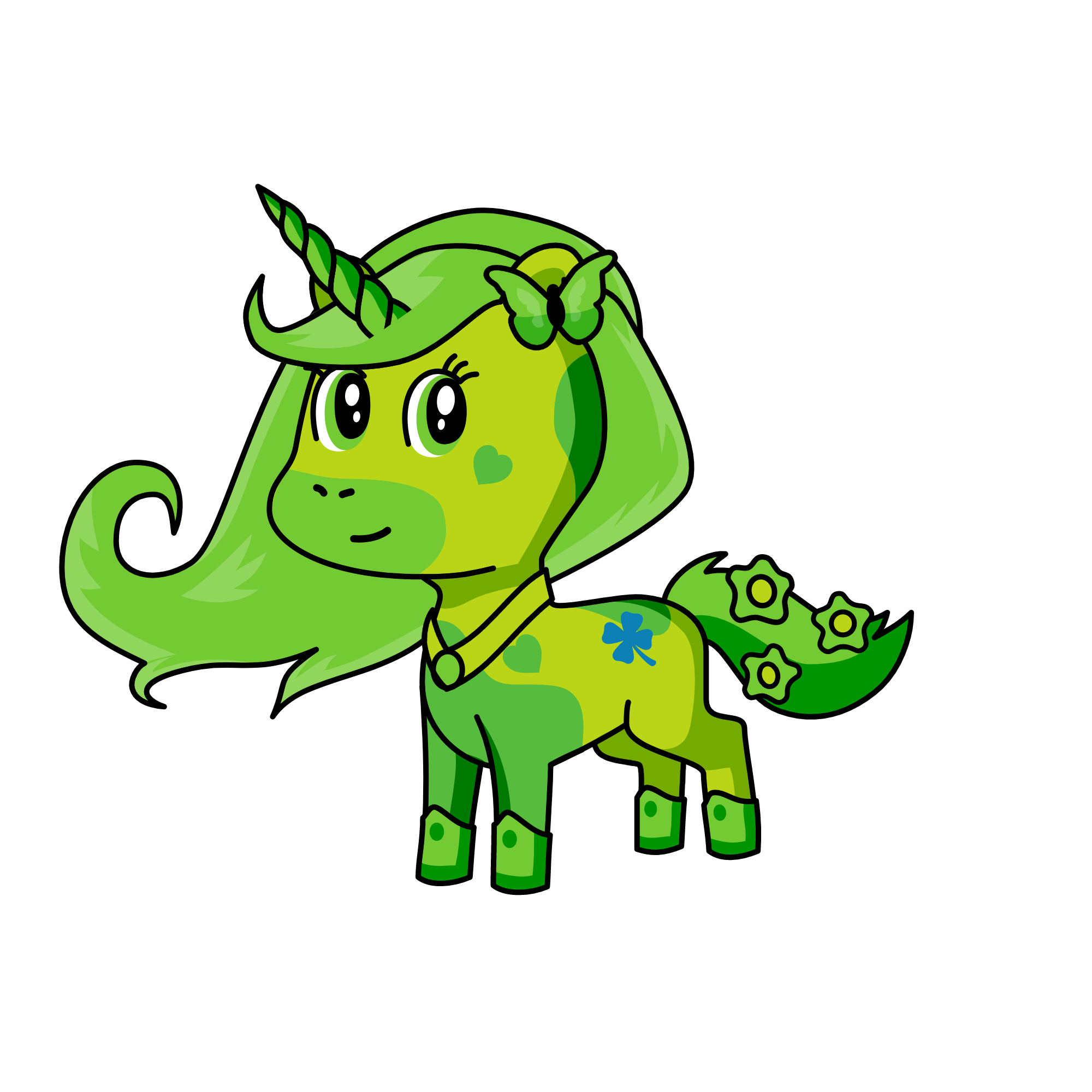 Nature , the unicorn